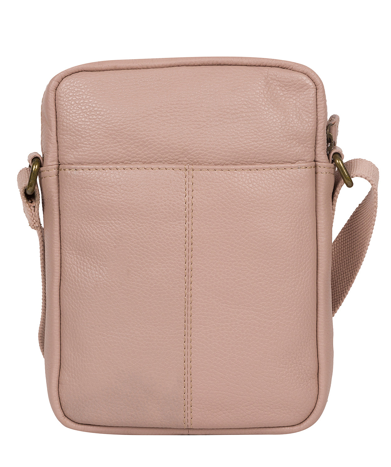 'Crew' Pink Leather Cross Body Bag