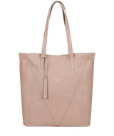 'Hatton' Blush Pink Leather Shopper Bag