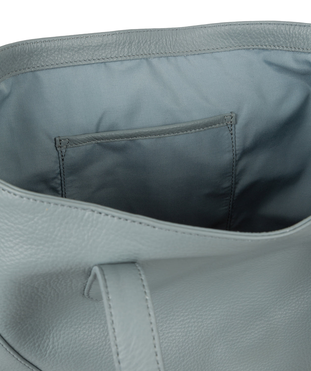 'Hatton' Cashmere Blue Leather Shopper Bag