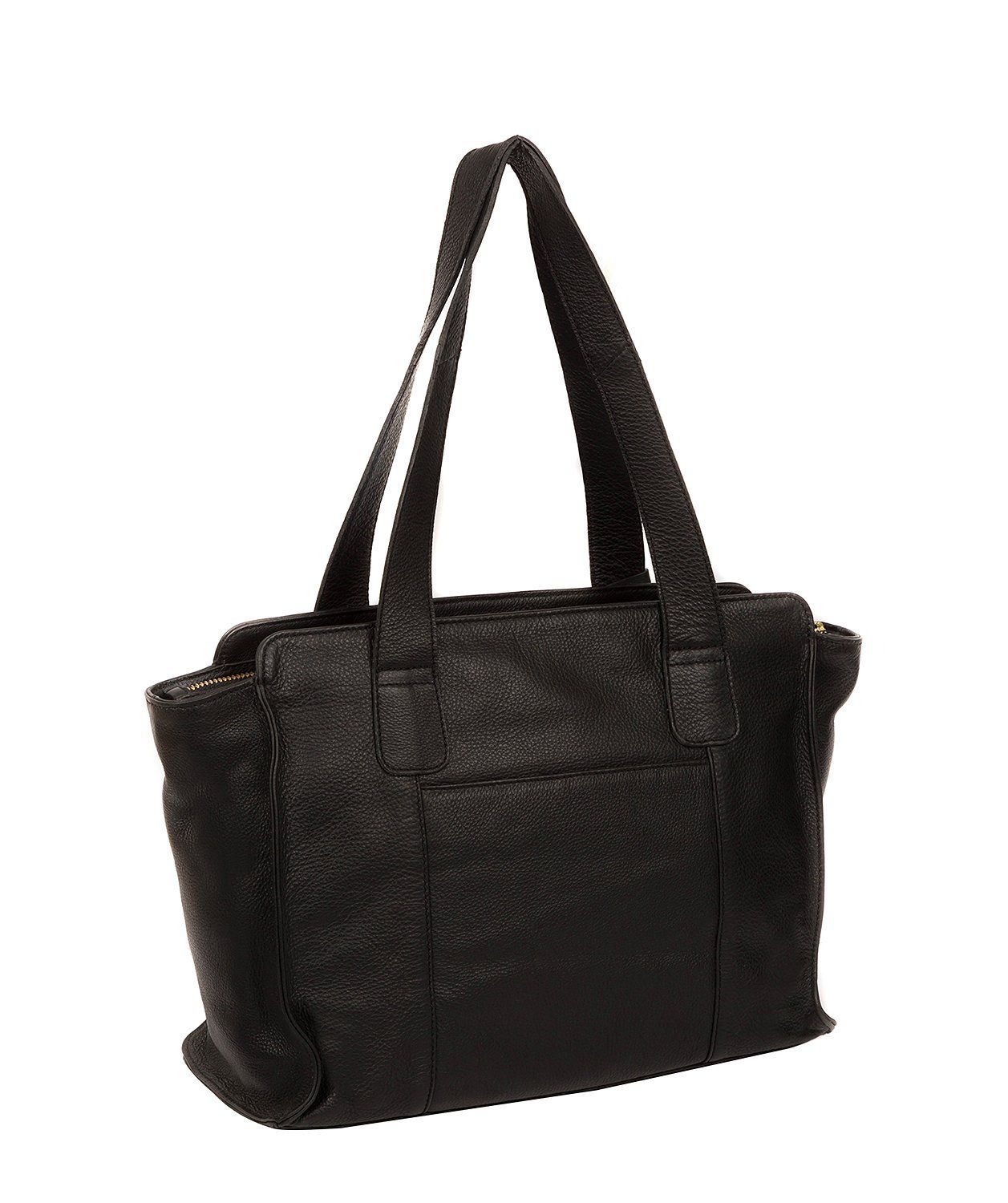 'Homerton' Black Leather Handbag