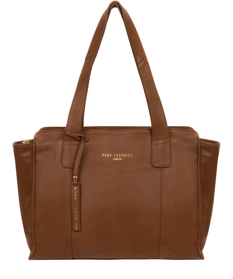 'Homerton' Saddle Tan Leather Handbag