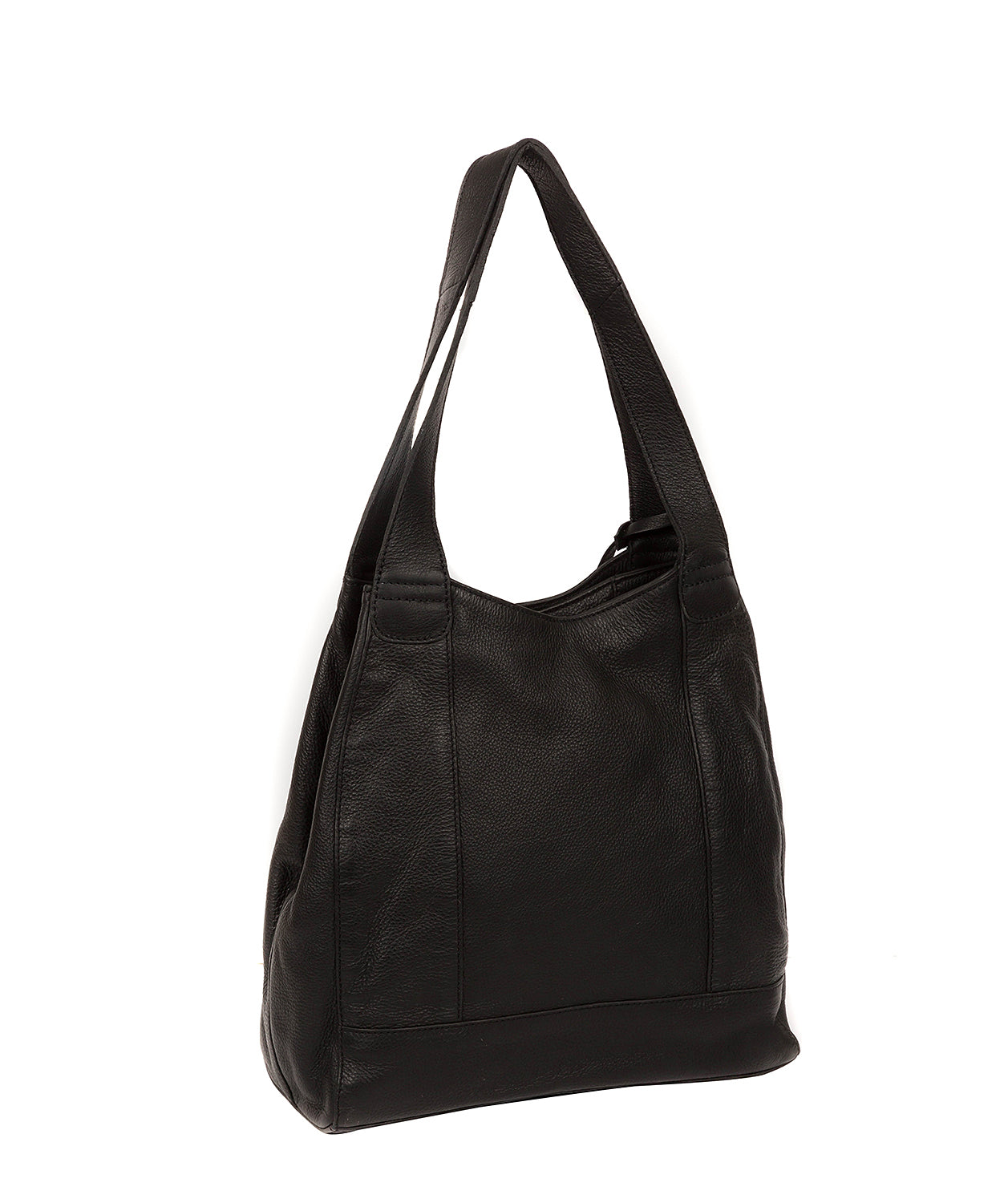 'Highbury' Black Leather Handbag