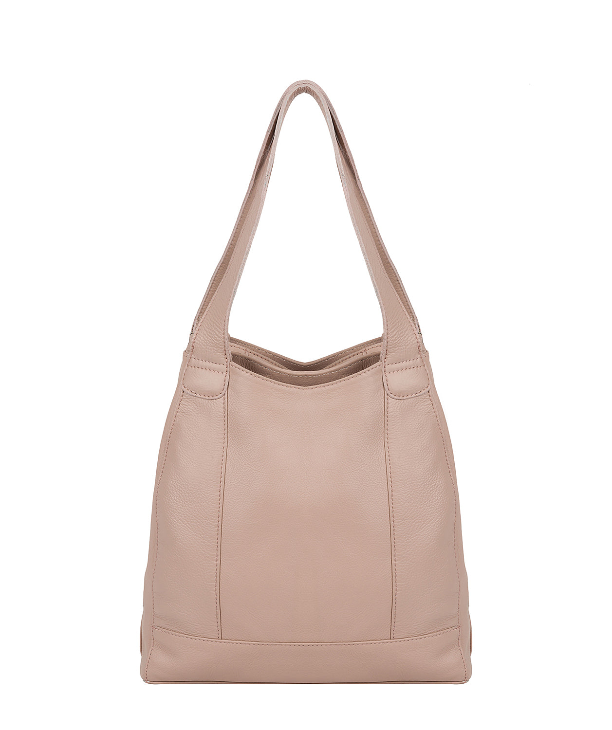 'Highbury' Blush Pink Leather Handbag