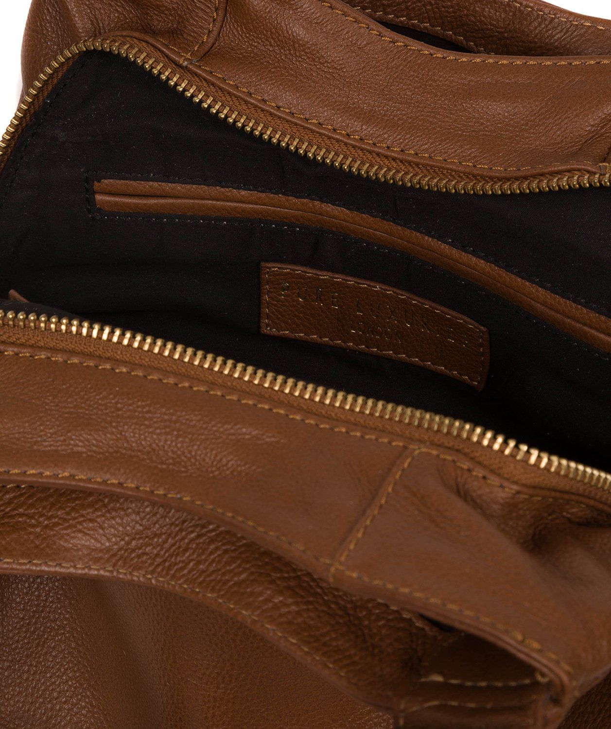 'Highbury' Saddle Tan Leather Handbag