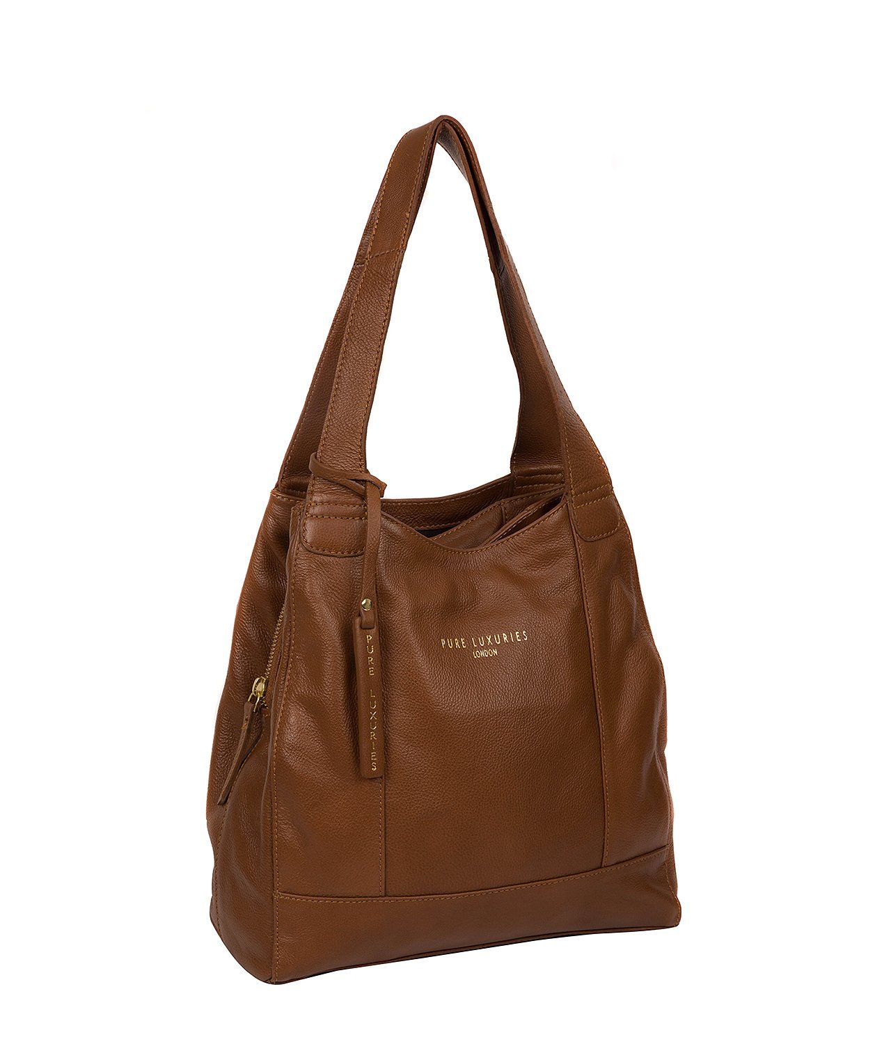 'Highbury' Saddle Tan Leather Handbag