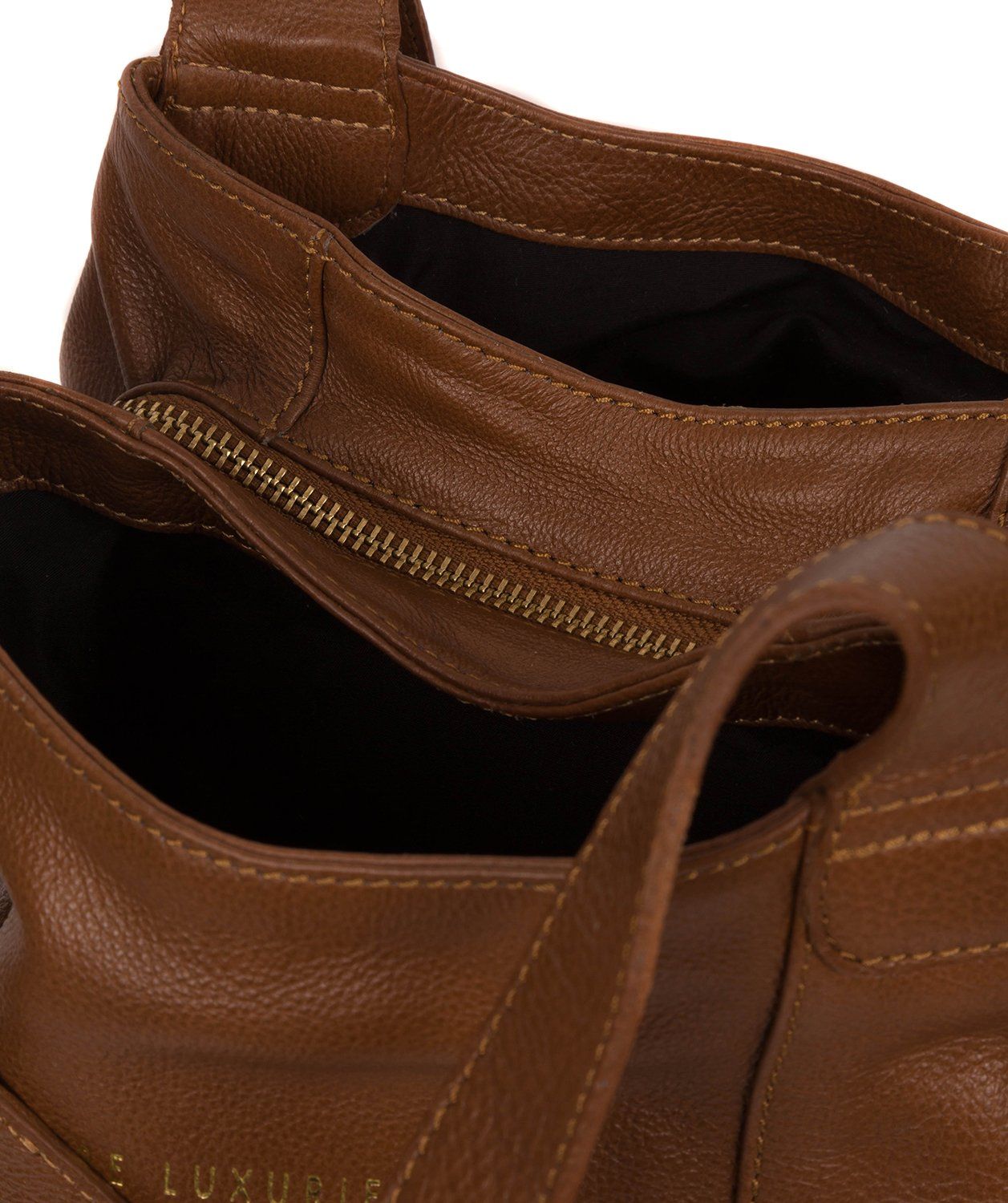 'Highbury' Saddle Tan Leather Handbag