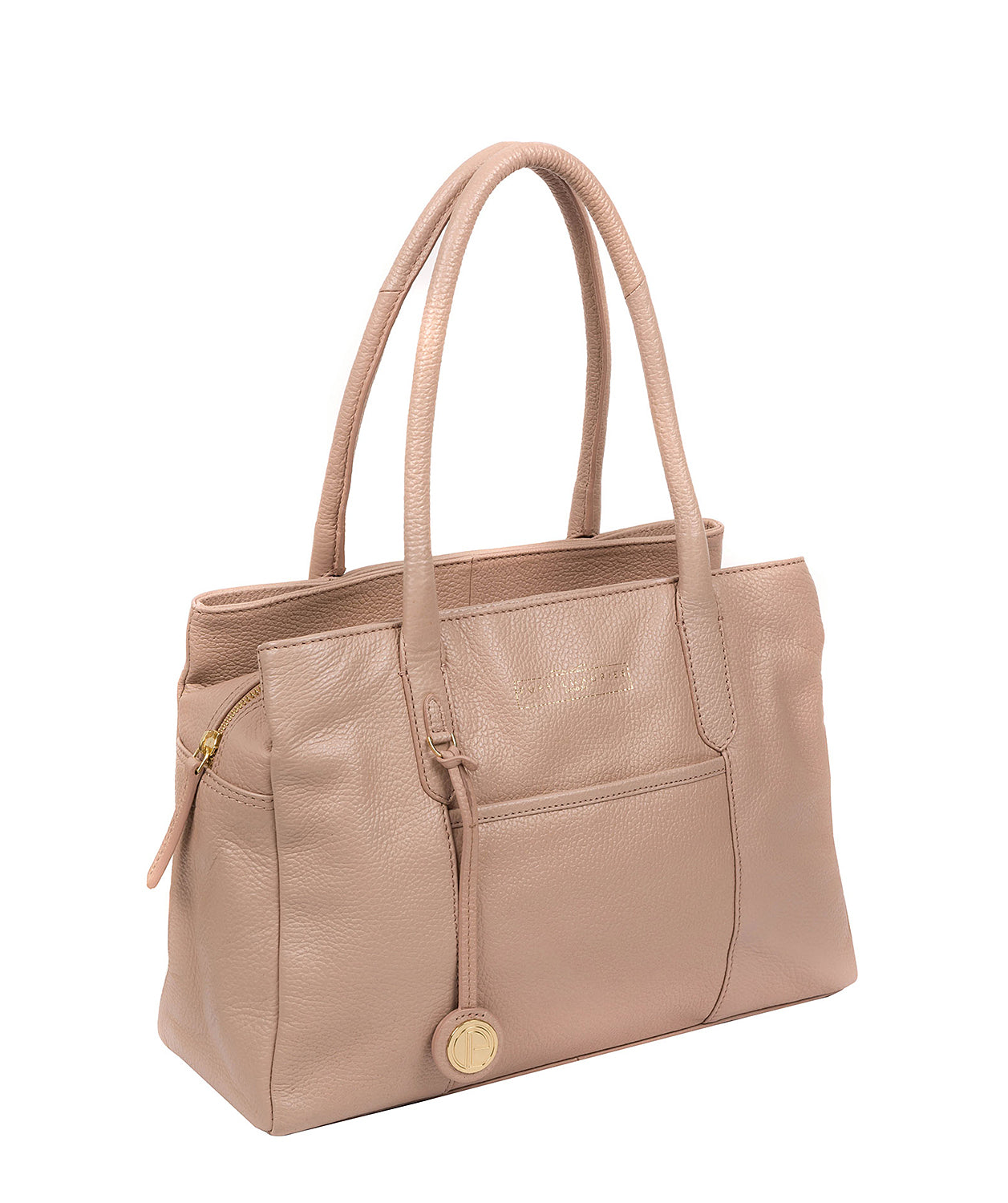 'Chatham' Blush Pink Leather Handbag