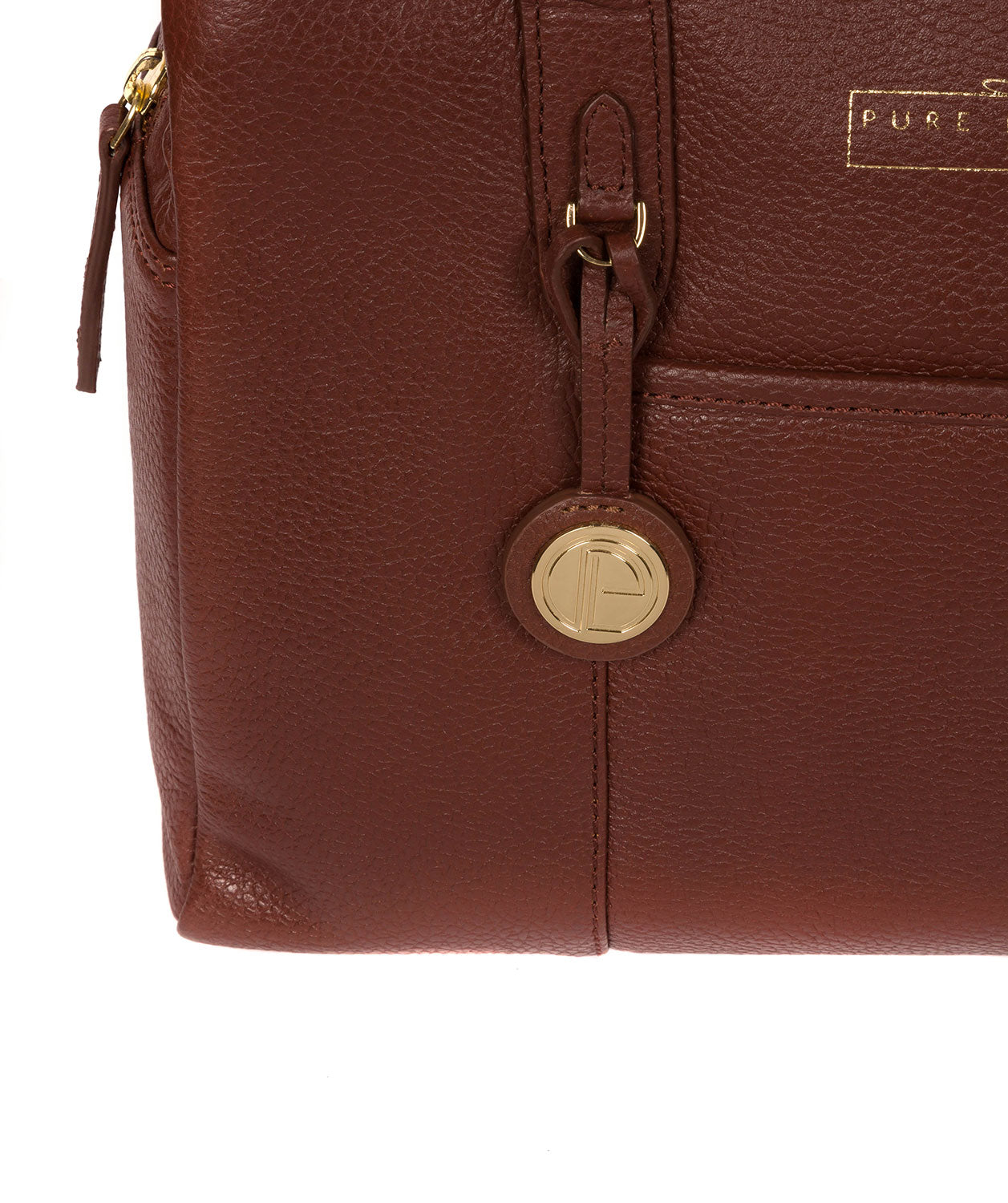 'Chatham' Chestnut Leather Handbag