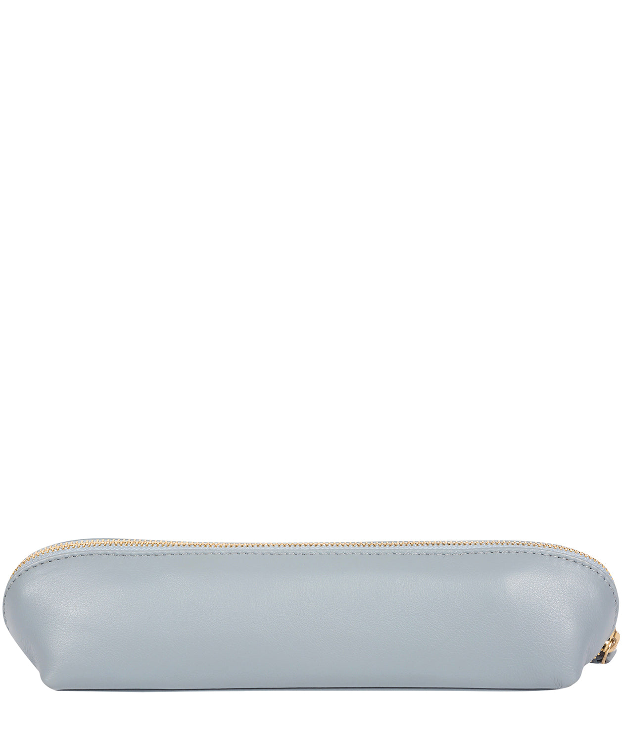 'Reeves' Cashmere Blue Leather Make-Up Brushes Bag