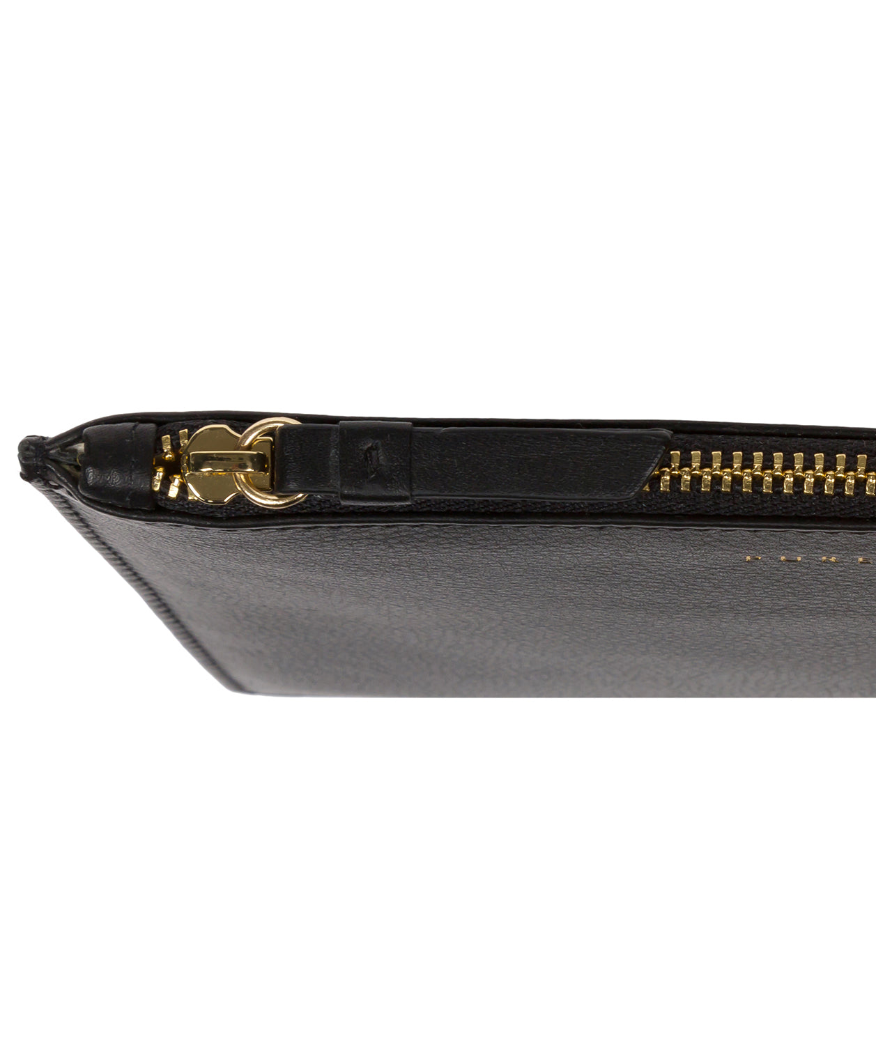 'Tadlow' Black Leather Pouch