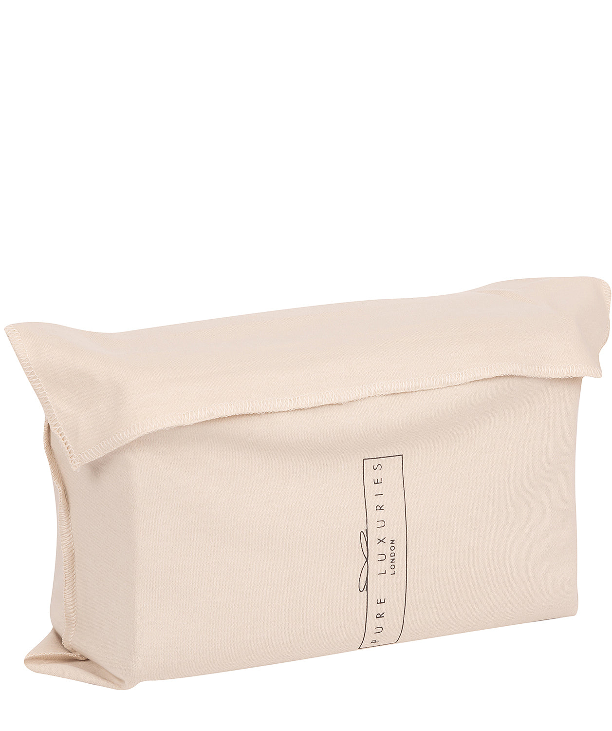 'Highgate' Black Leather Make-Up Bag