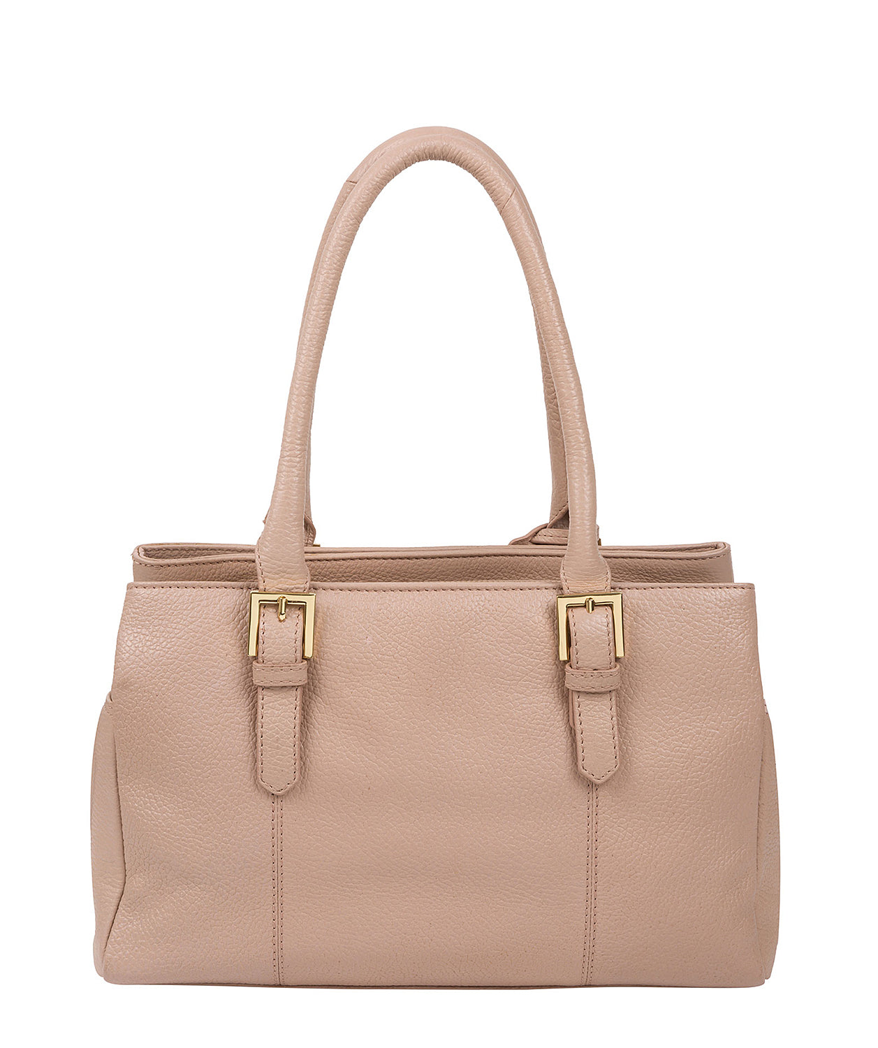 'Astley' Blush Pink Leather Handbag