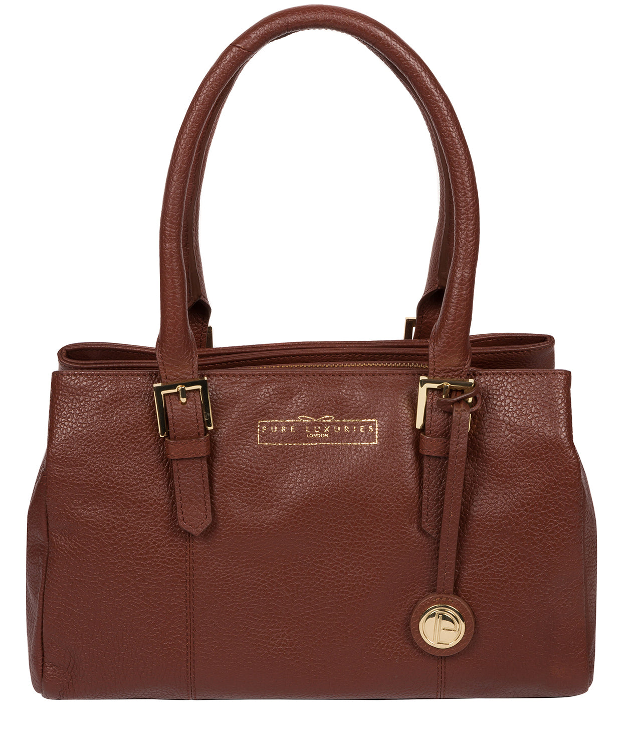 'Astley' Chestnut Leather Handbag
