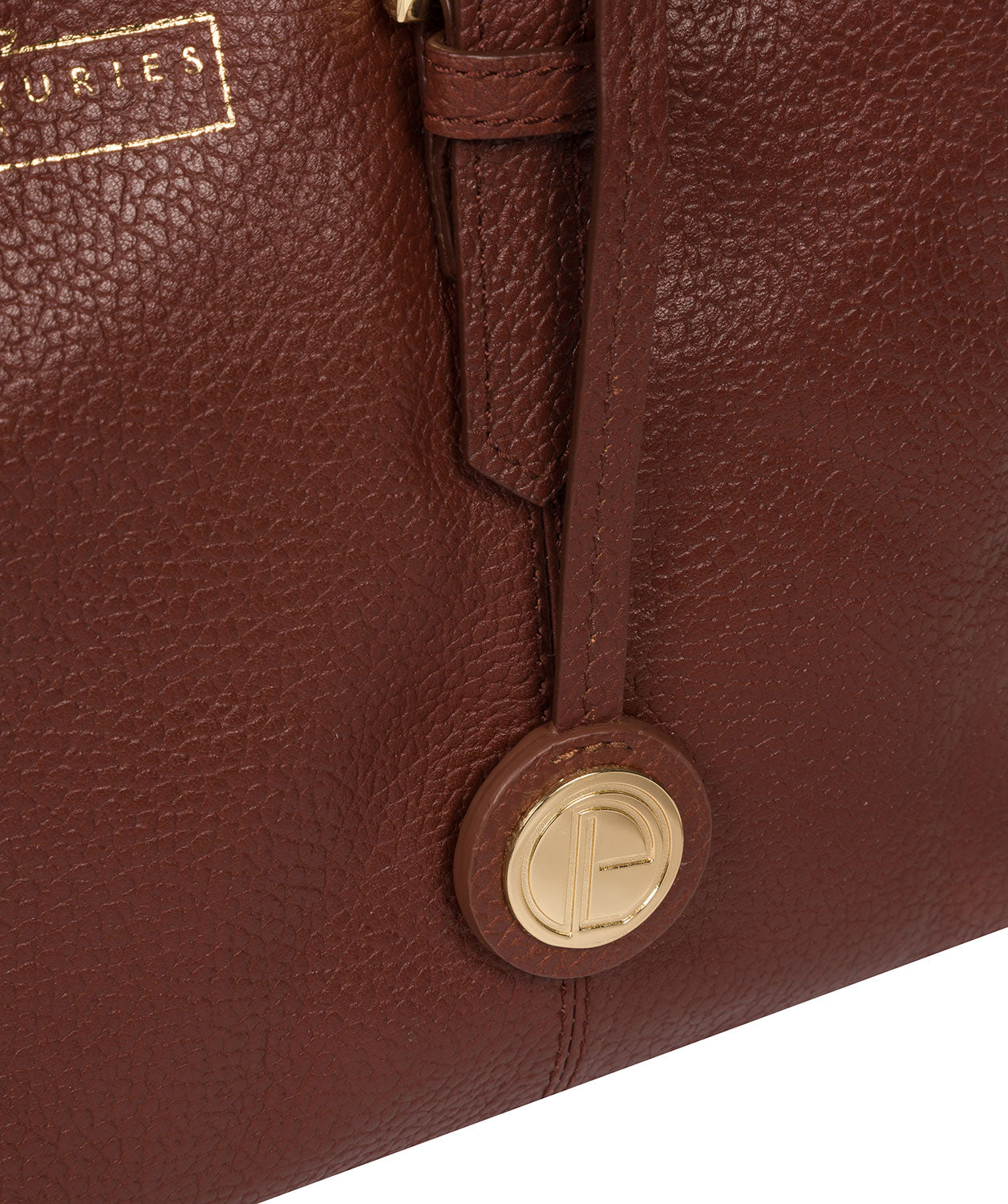 'Astley' Chestnut Leather Handbag