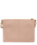 'Lytham' Blush Pink Leather Cross Body Clutch Bag