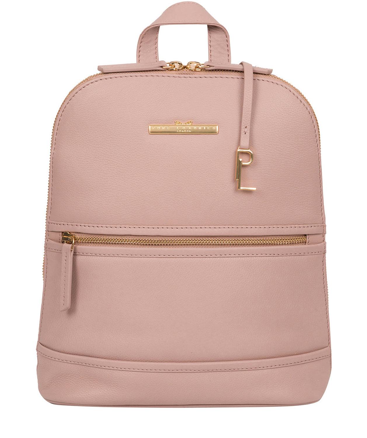 'Elland' Blush Pink Leather Backpack