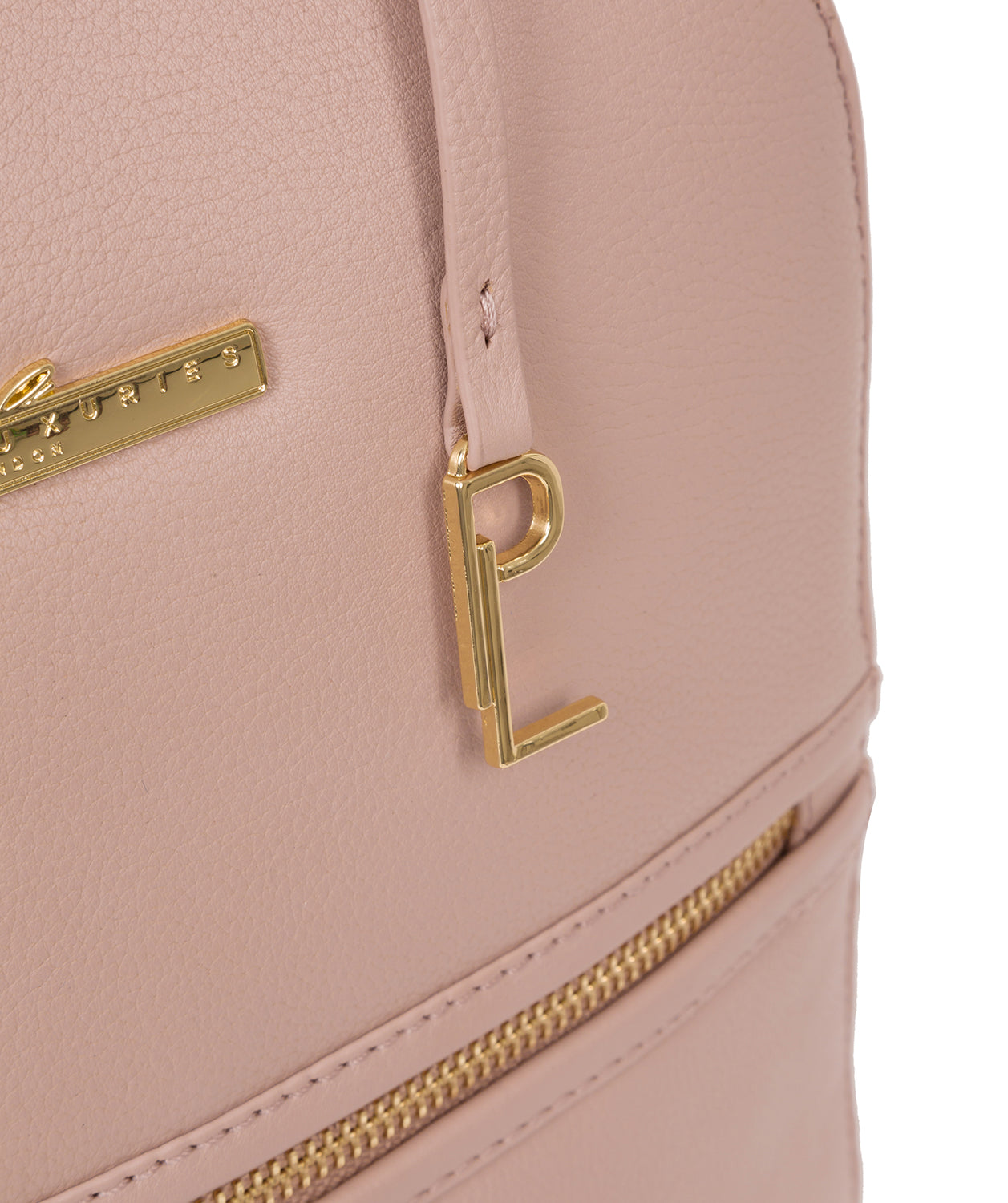 'Elland' Blush Pink Leather Backpack