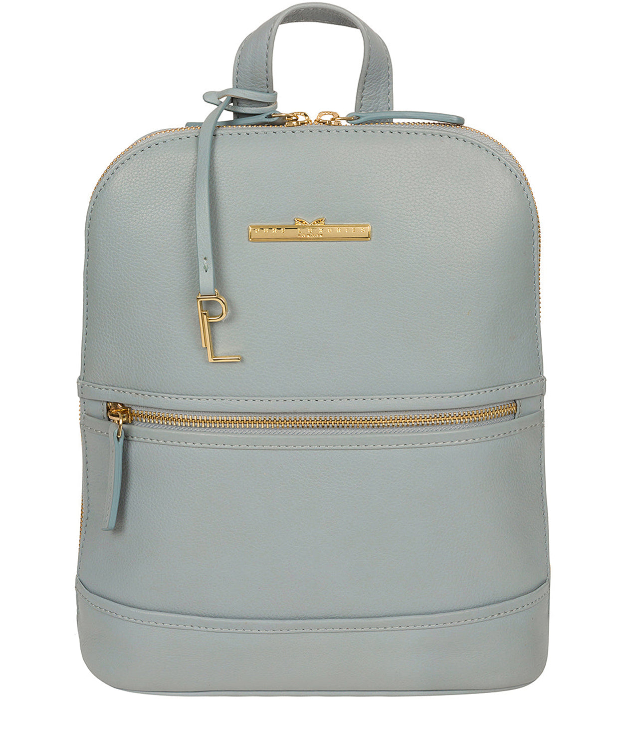 'Elland' Cashmere Blue Leather Backpack