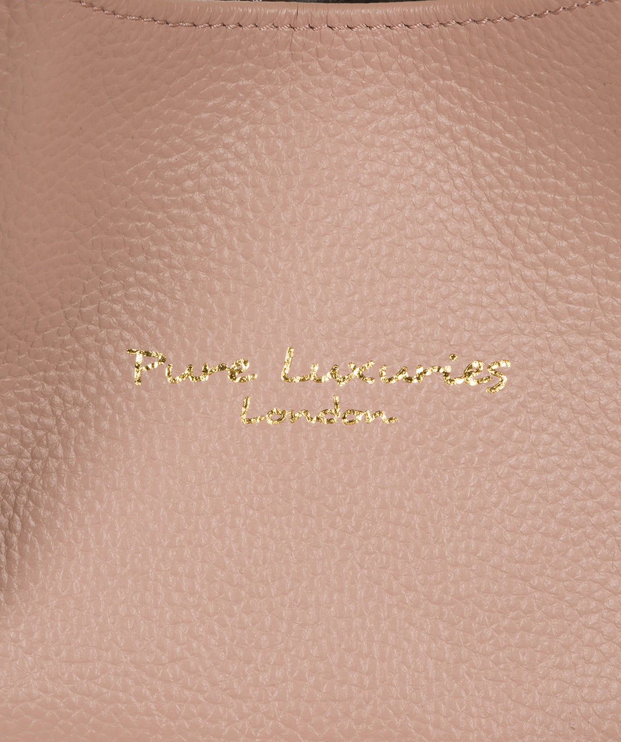 'Freer' Blush Pink Leather Tote Bag