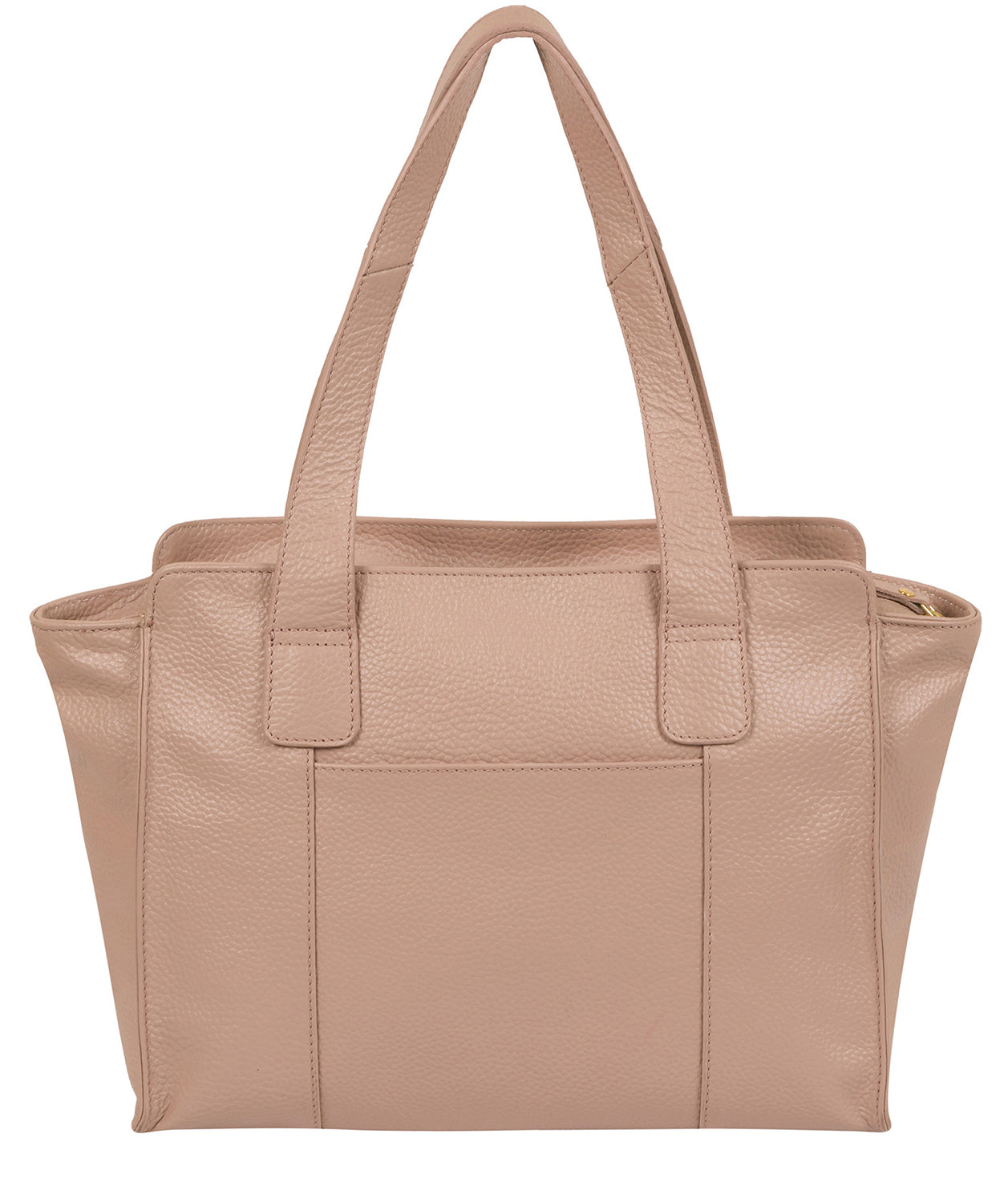 'Alexandra' Blush Pink Leather Handbag