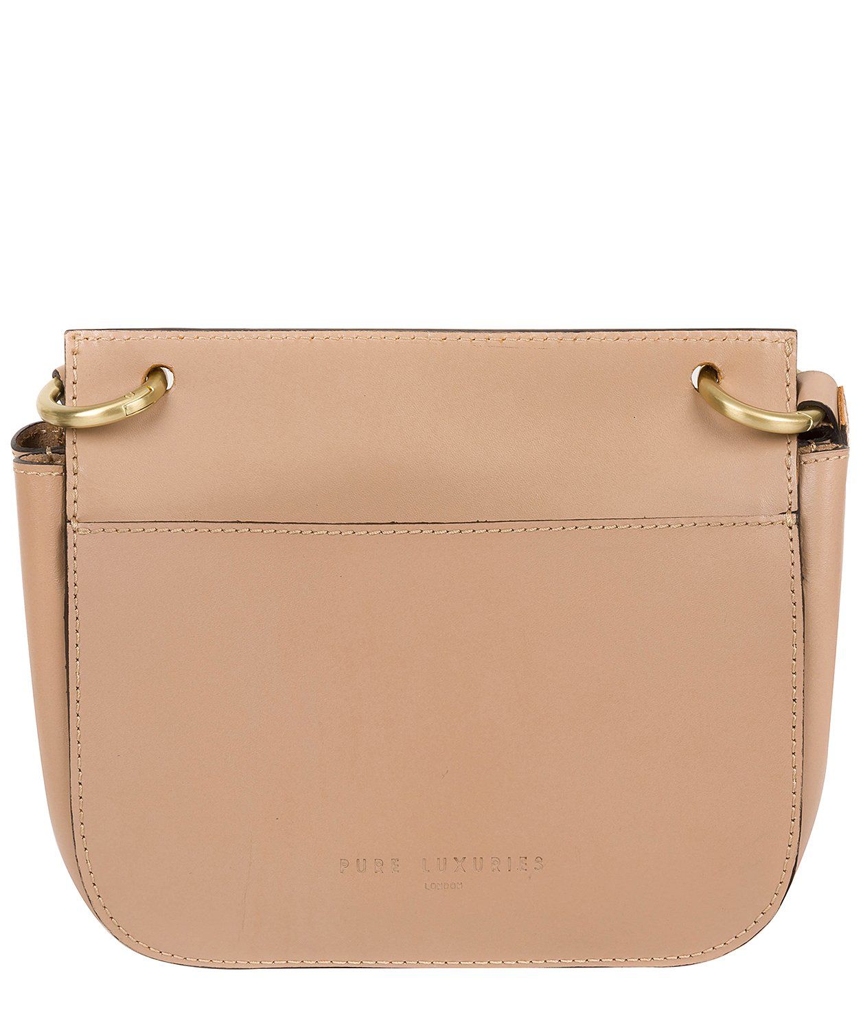 'Ennerdale' Blush Pink Leather Cross Body Clutch Bag