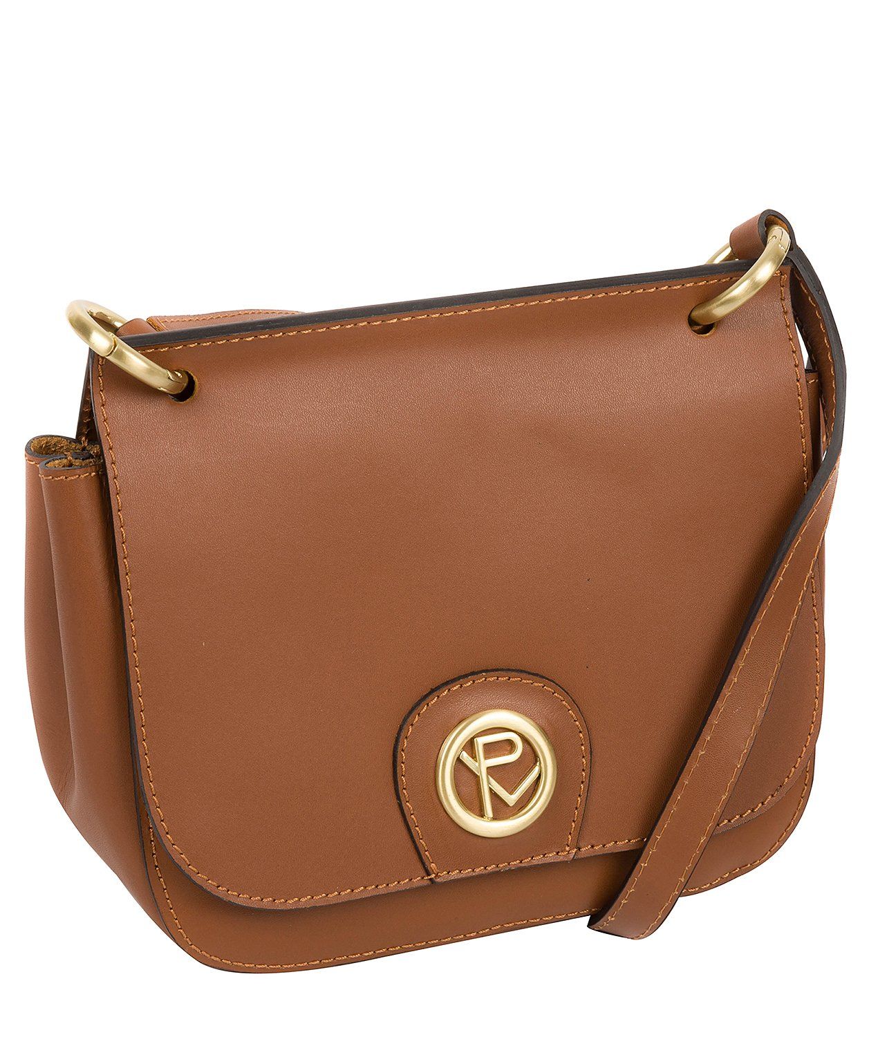 'Ennerdale' Tan Leather Cross Body Clutch Bag