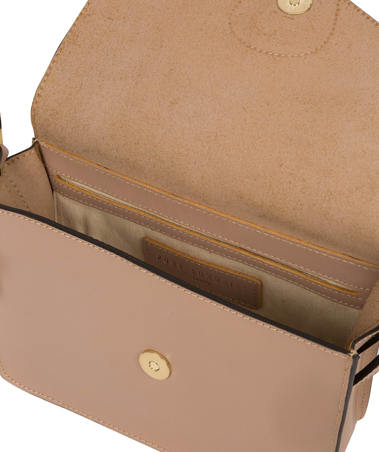 'Langdale' Blush Pink Leather Cross Body Bag