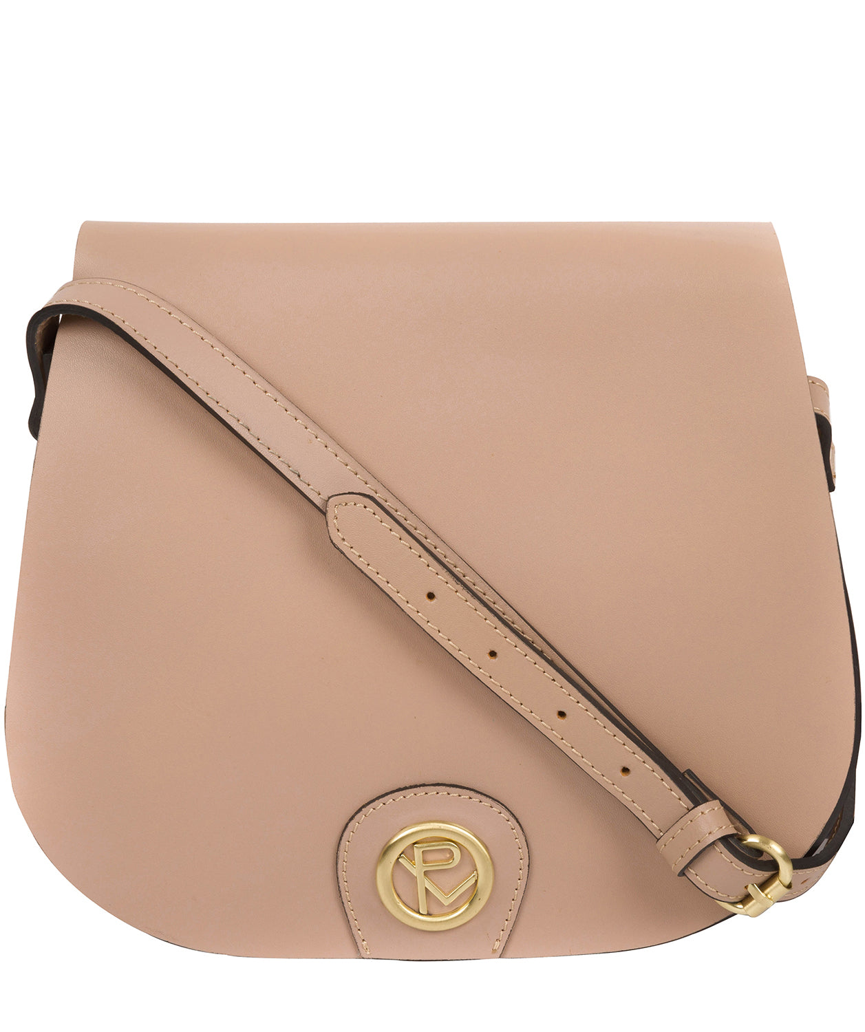 'Ambleside' Blush Pink Leather Cross Body Bag