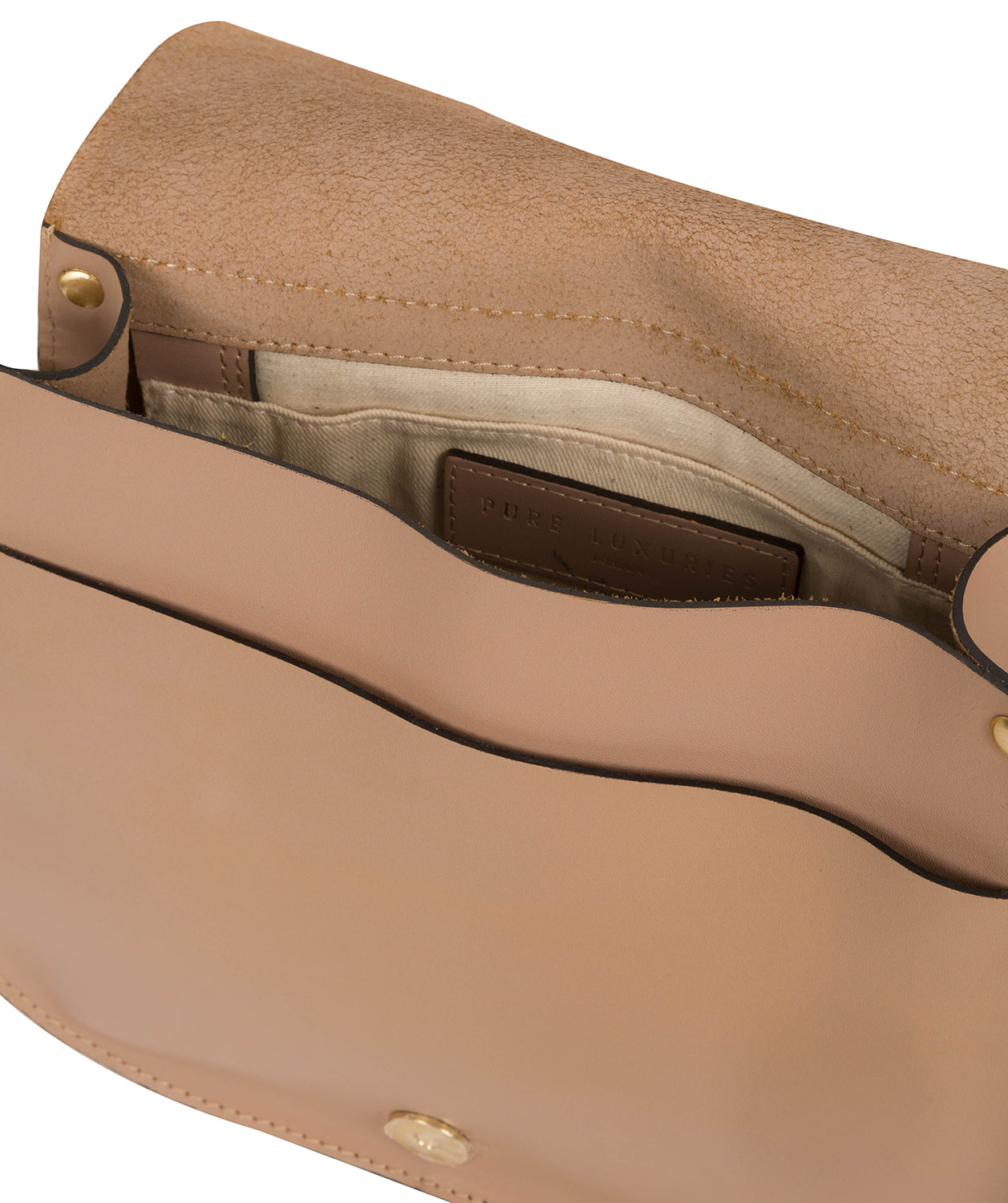 'Ambleside' Blush Pink Leather Cross Body Bag