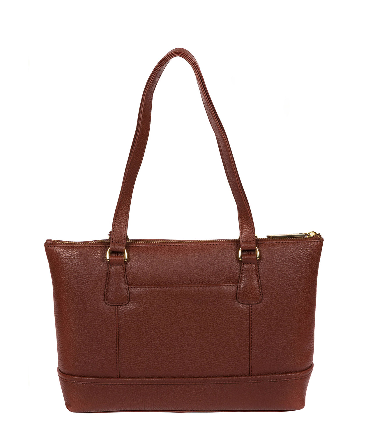 'Keira' Chestnut Leather Handbag
