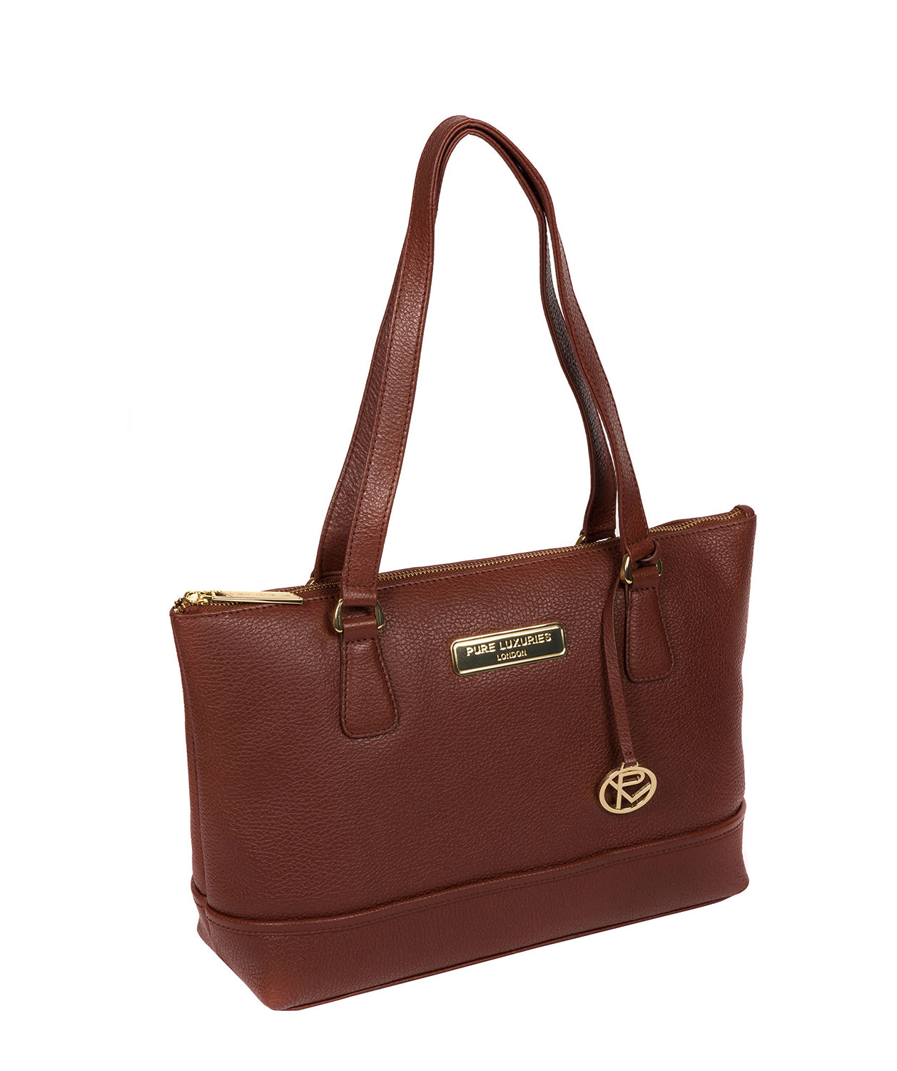 'Keira' Chestnut Leather Handbag
