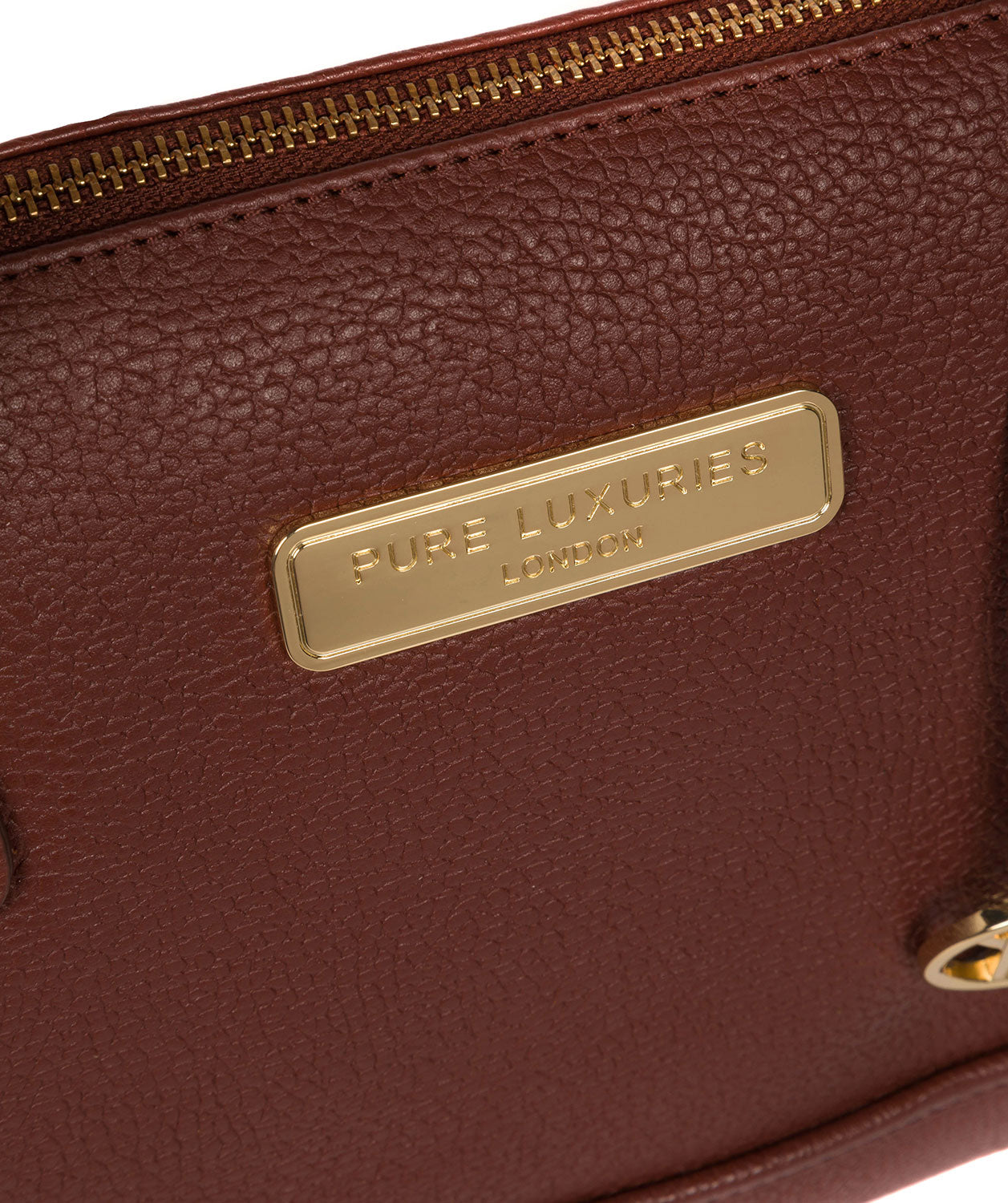 'Keira' Chestnut Leather Handbag