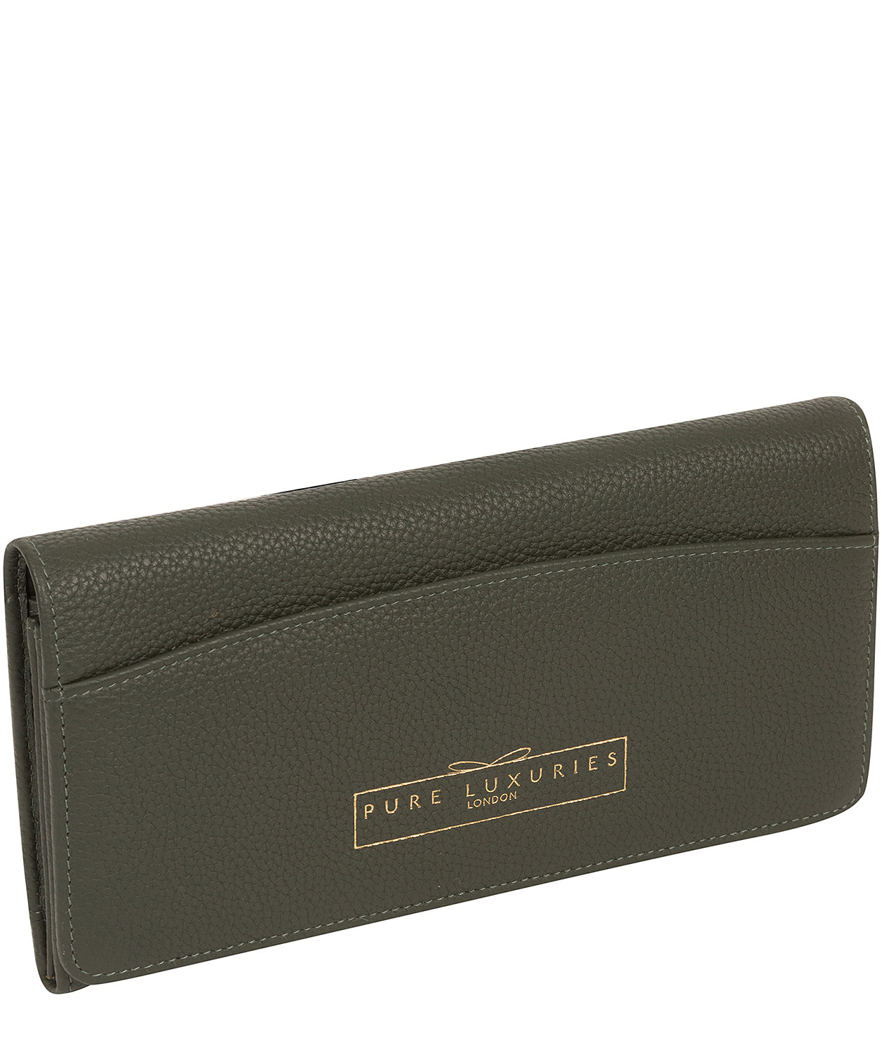 'Izabel' Hunter Green Leather Purse