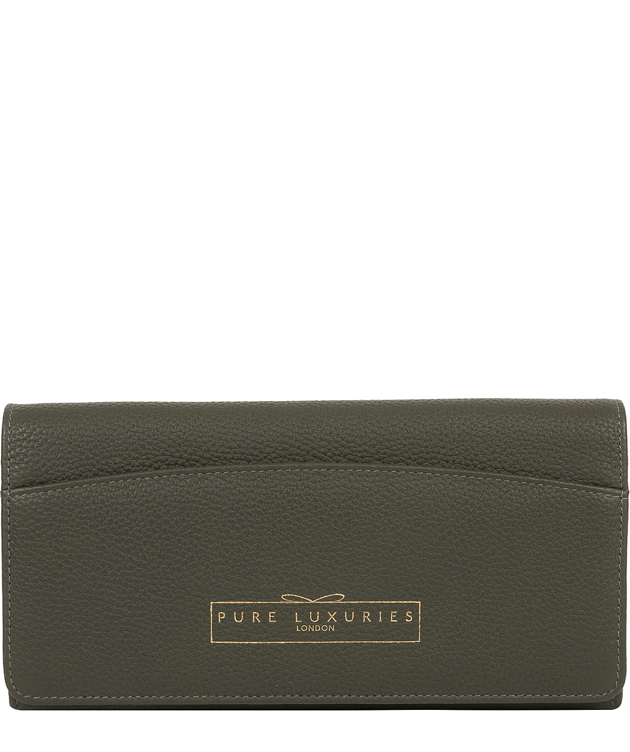 'Izabel' Hunter Green Leather Purse