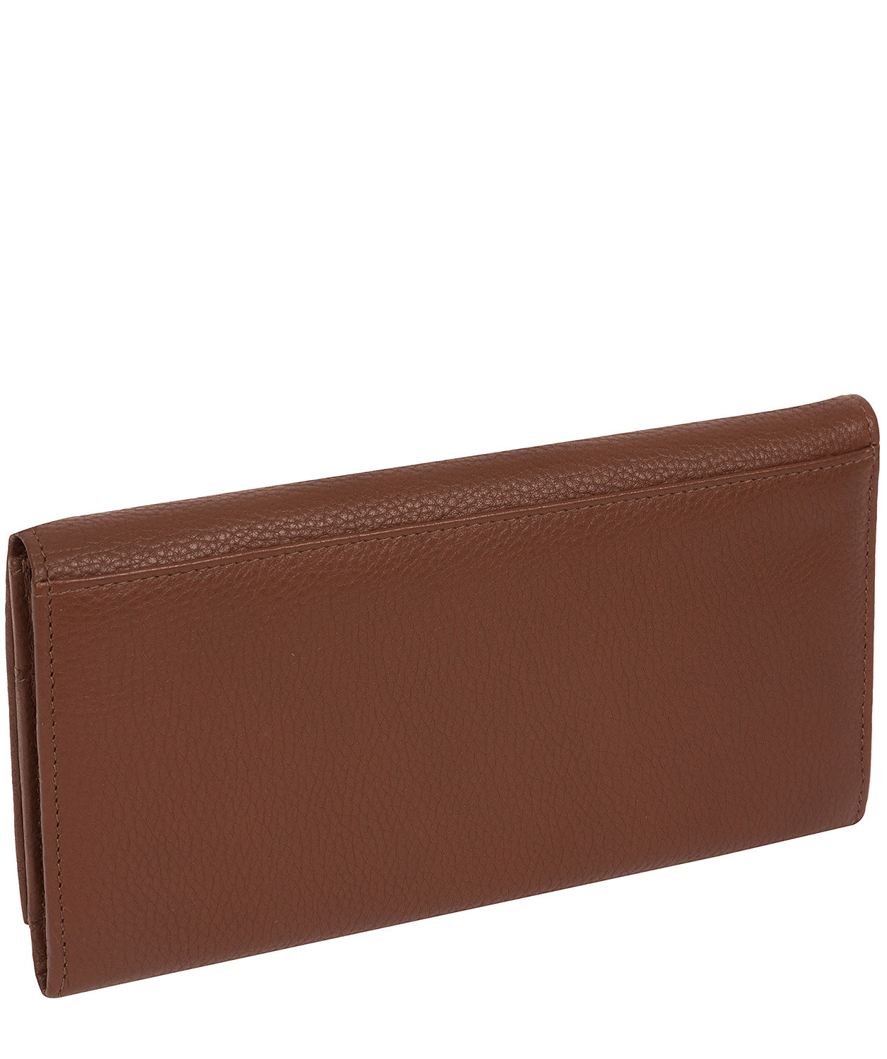 'Monika' Chestnut Leather Purse