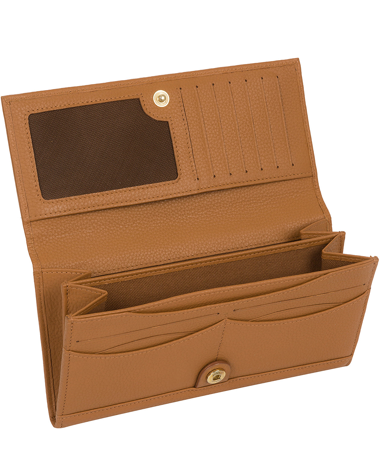 'Monika' Tan Leather Purse