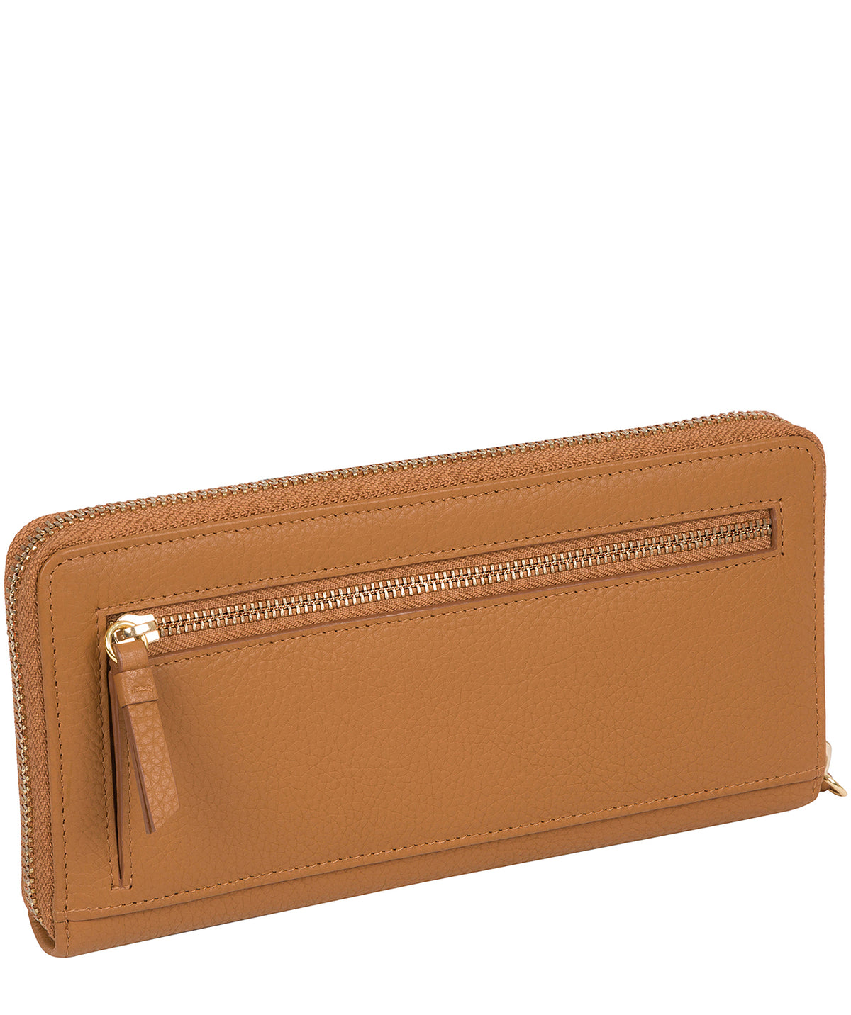 'Frieda' Tan Leather Purse
