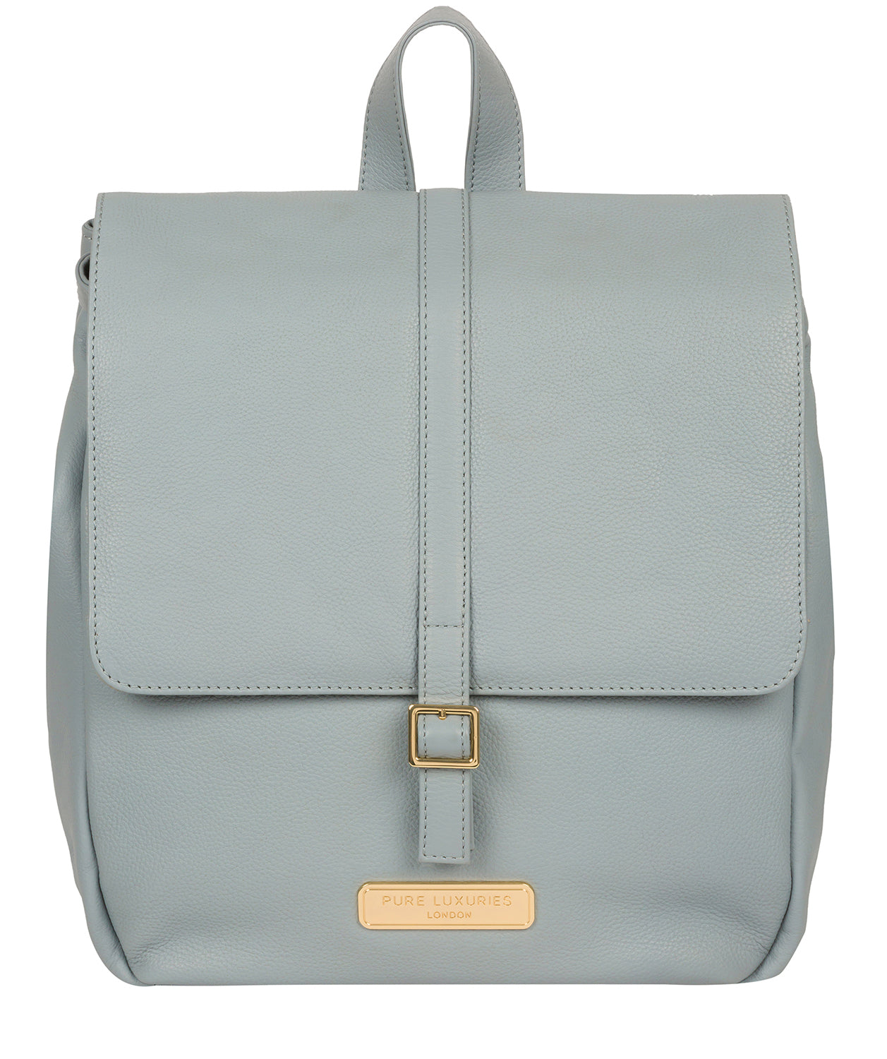 'Daisy' Cashmere Blue Leather Backpack