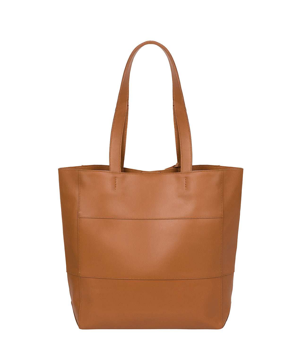 'Ashurst' Saddle Tan Vegetable-Tanned Leather Tote Bag