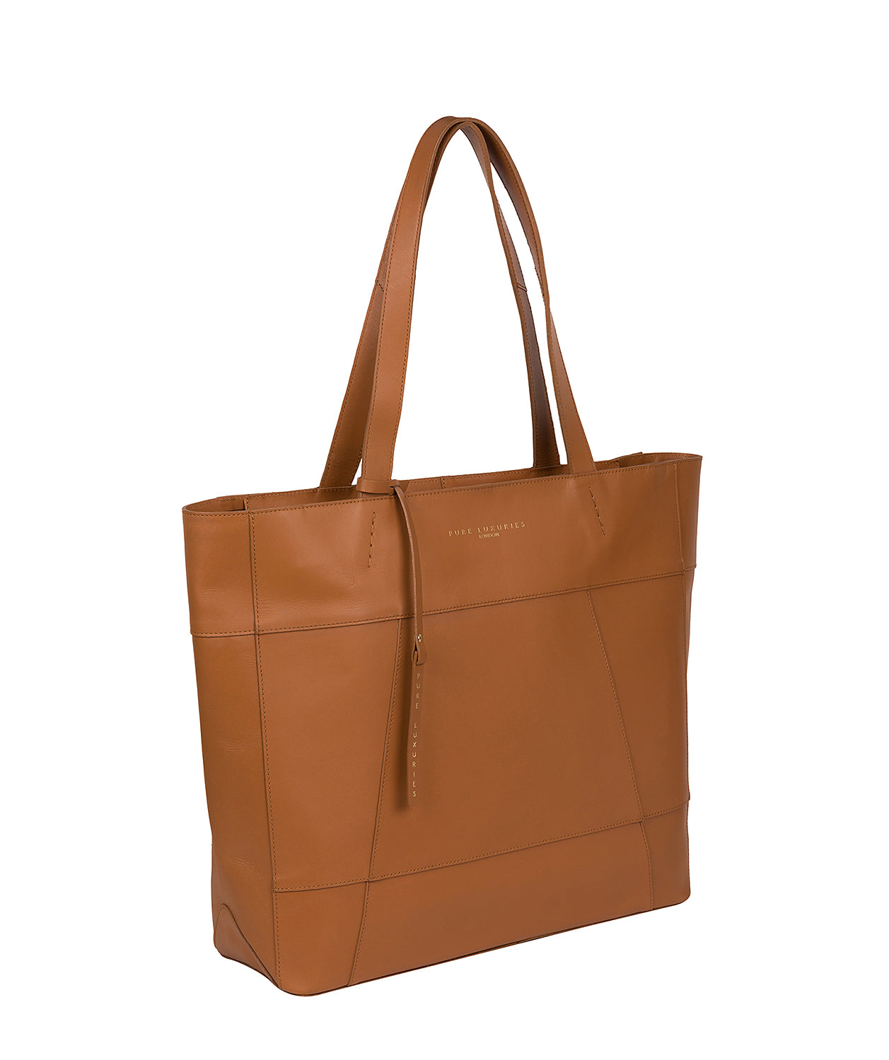 'Arundel' Saddle Tan Vegetable-Tanned Leather Extra-Large Shopper Bag