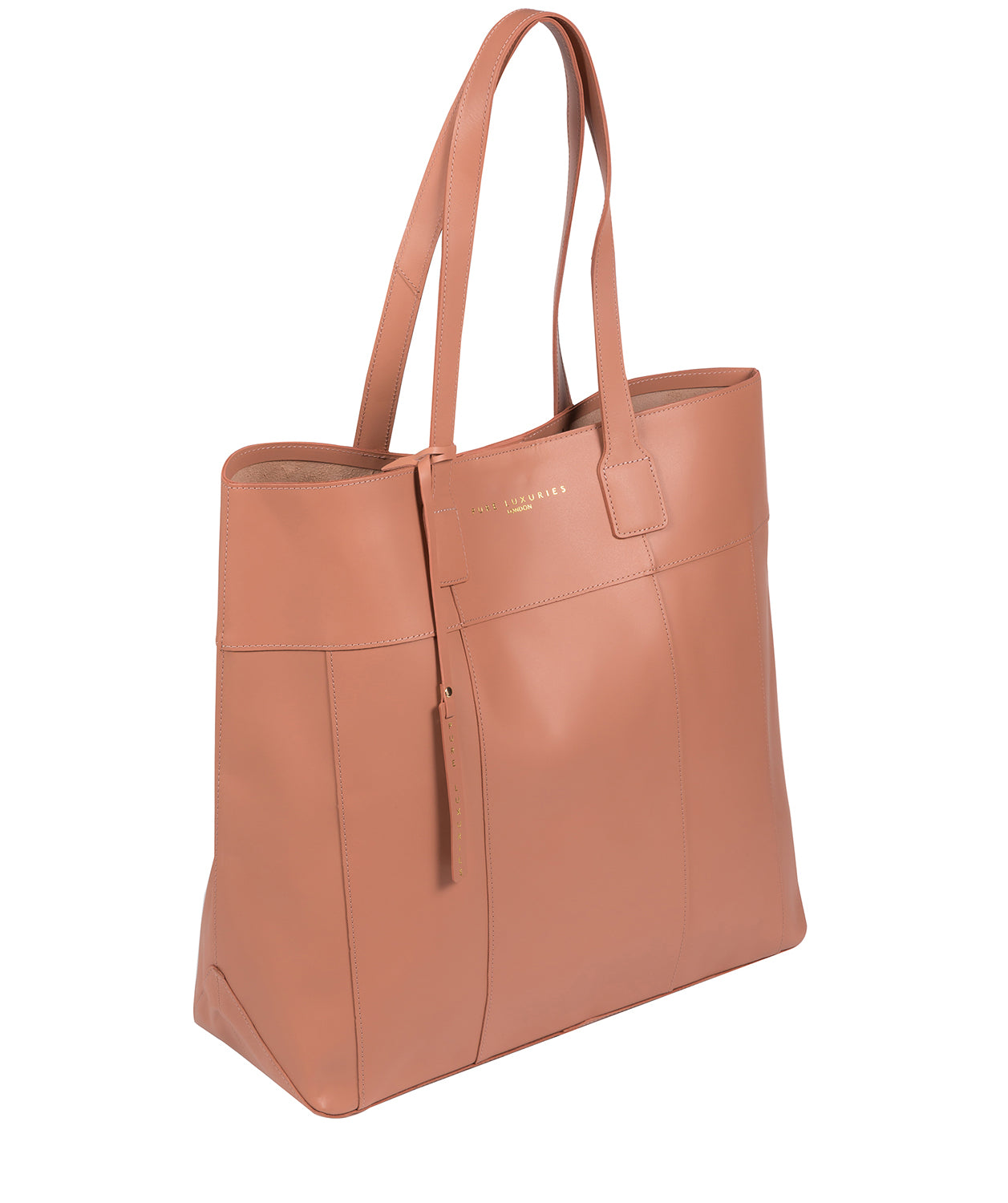 'Pembury' Misty Rose Vegetable-Tanned Leather Extra-Large Shopper Bag