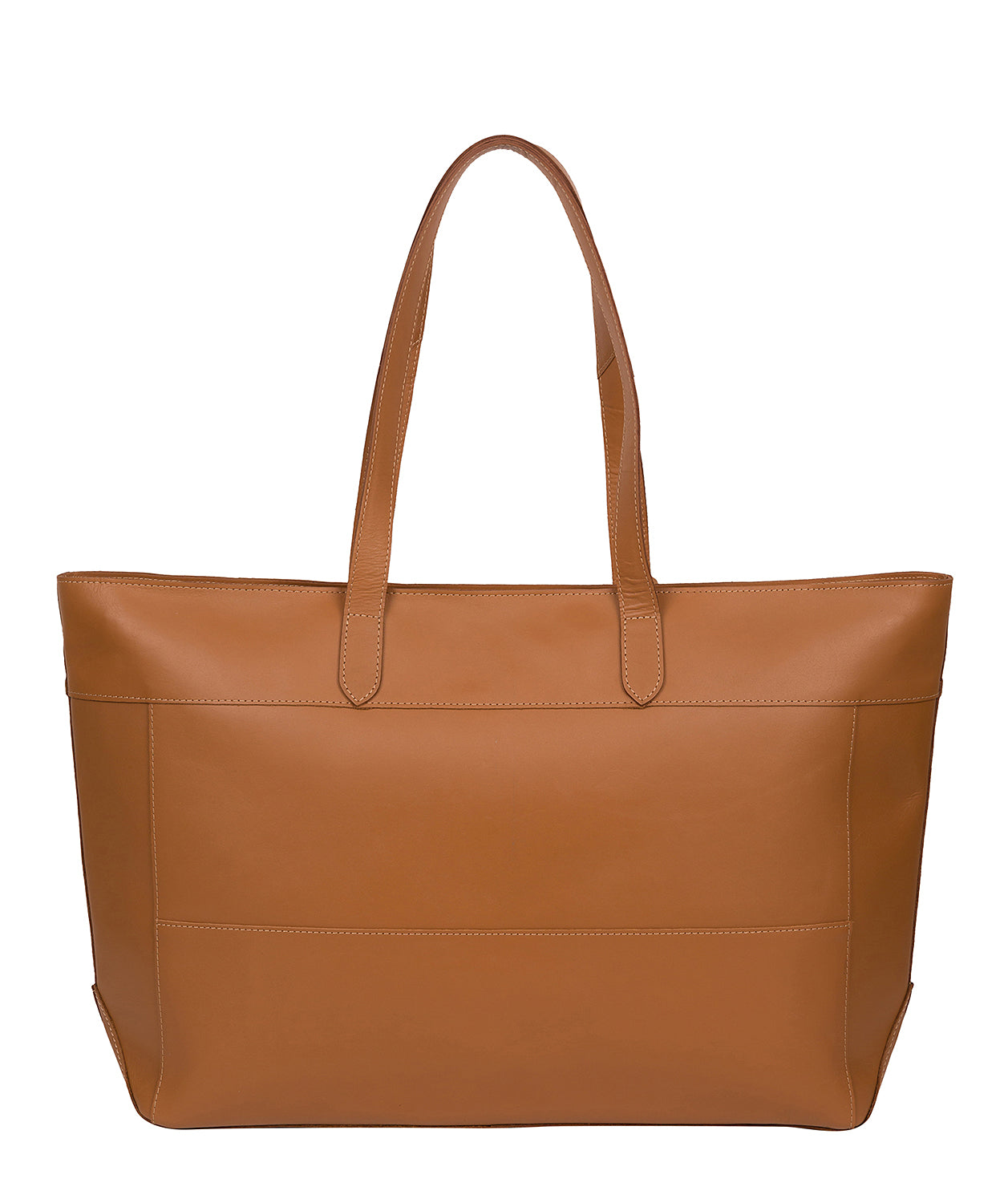 'Milton' Saddle Tan Vegetable-Tanned Leather Tote Bag
