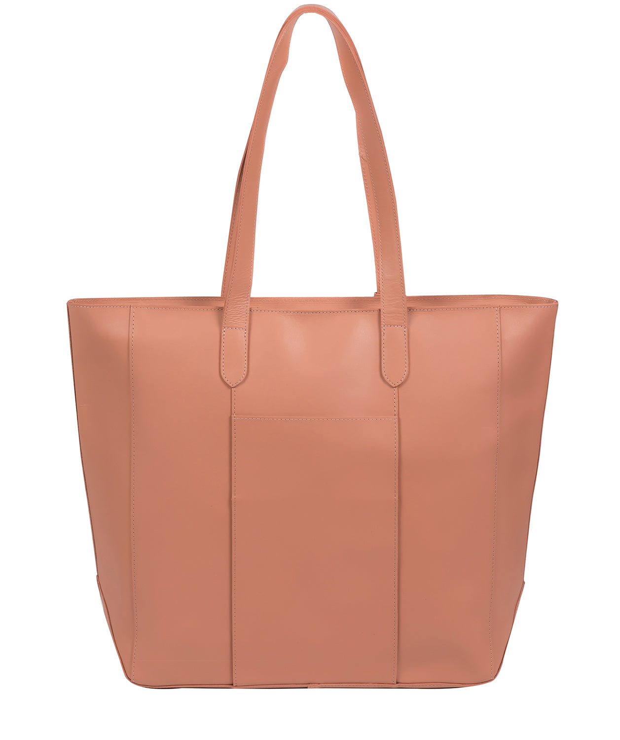 'Amberley' Misty Rose Vegetable-Tanned Leather Tote Bag