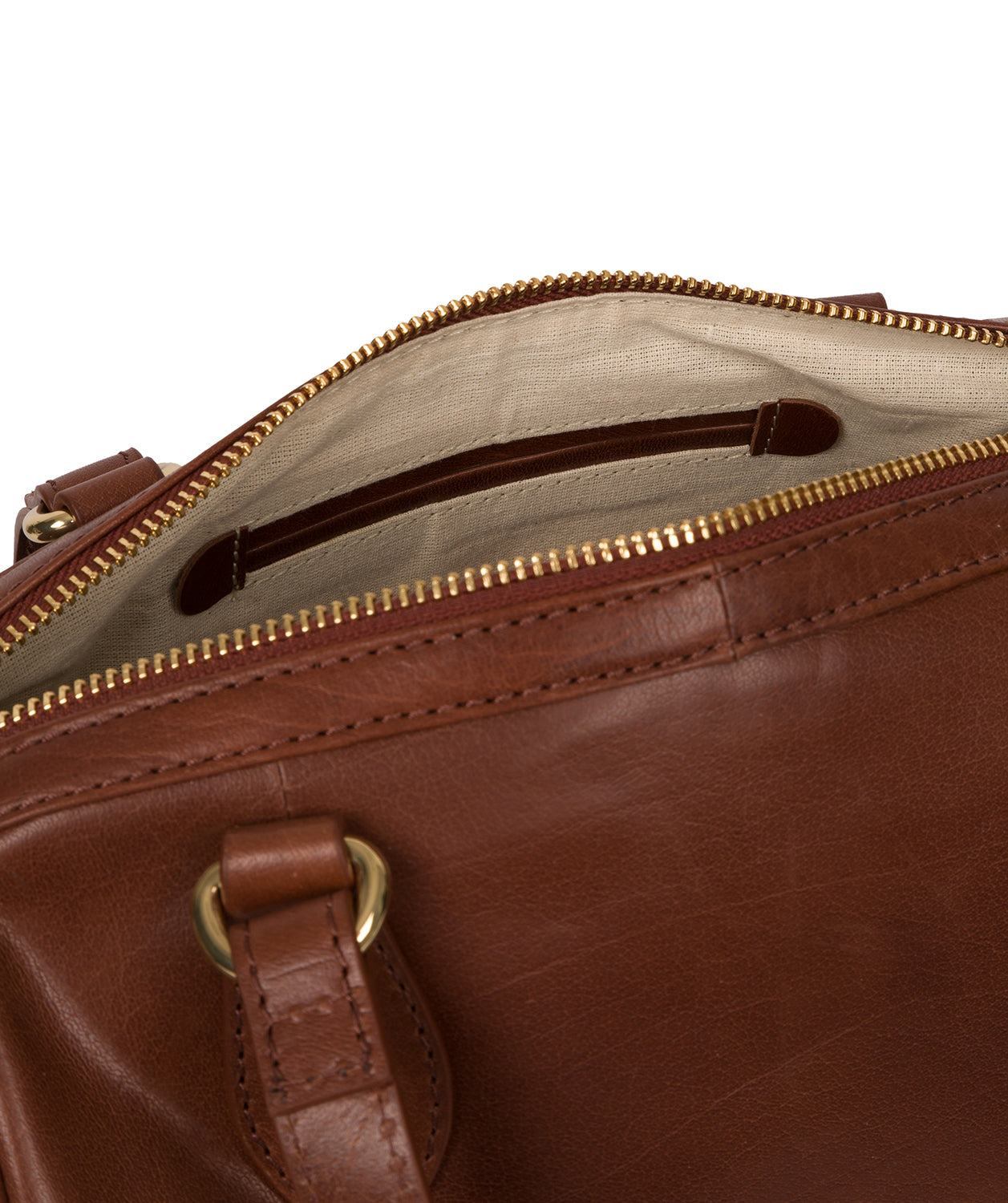 'Verity' Italian Tan Leather Handbag