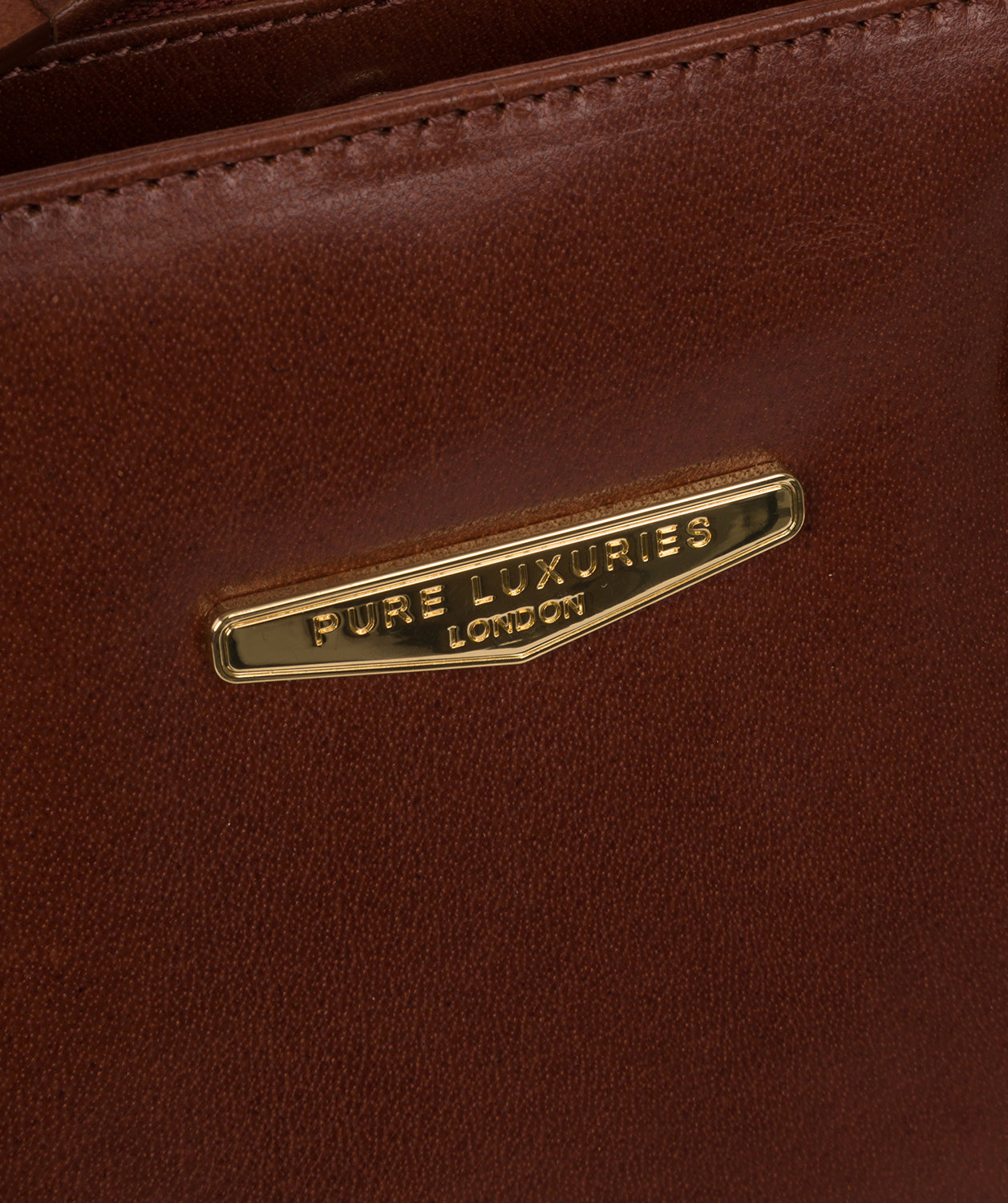 'Britt' Italian Tan Vegetable-Tanned Leather Handbag