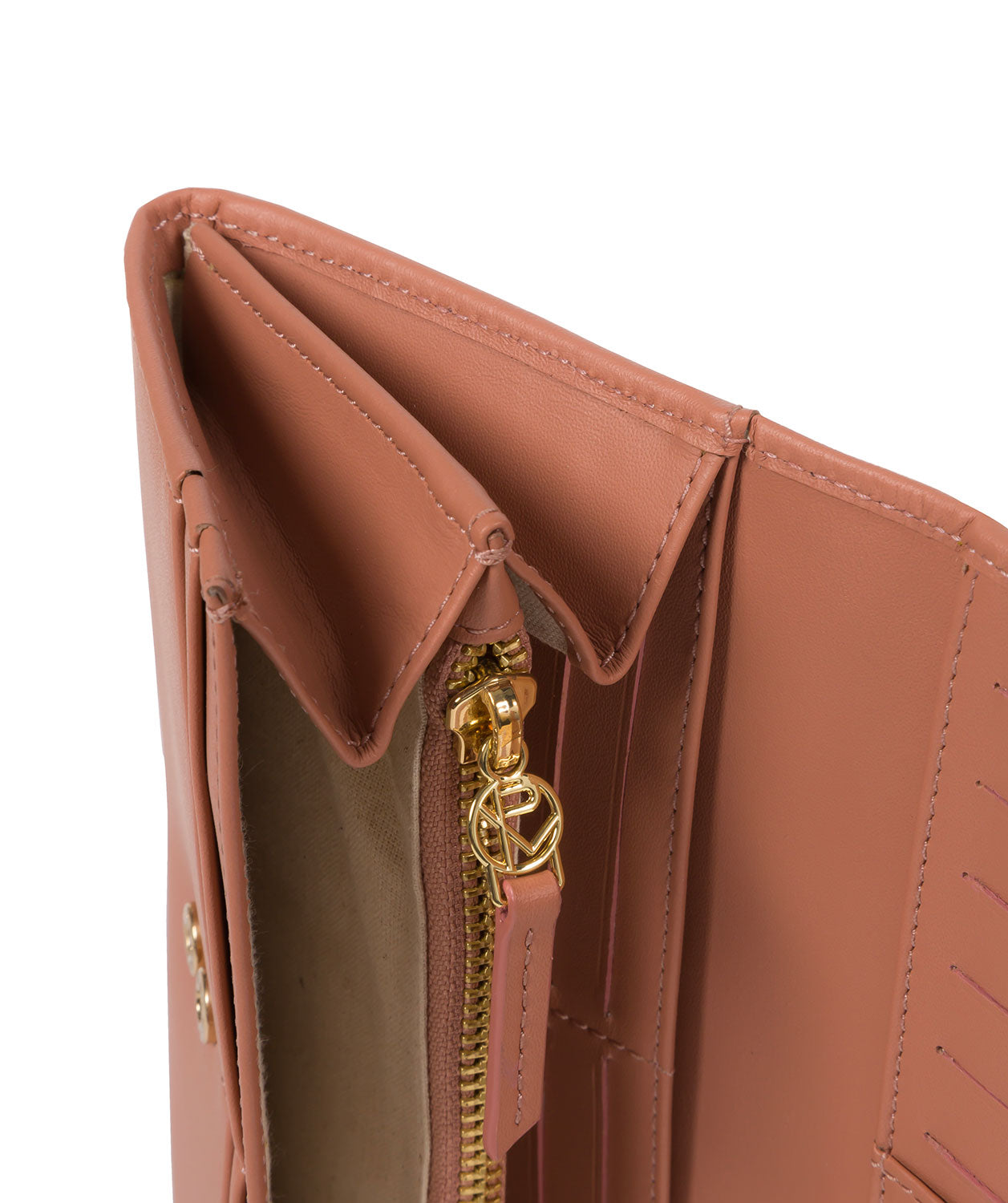 'Paris' Misty Rose Leather Purse