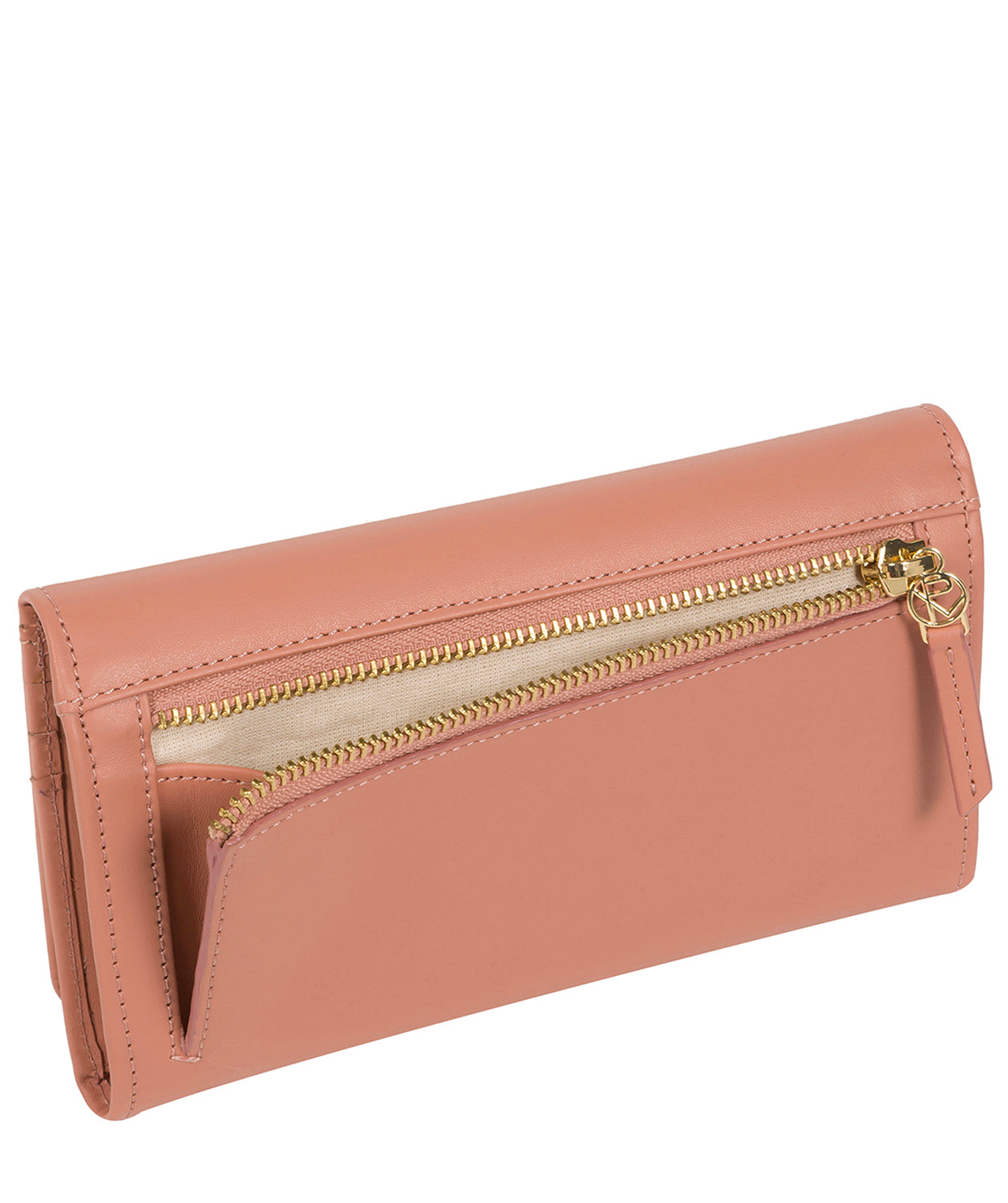 'Marseille' Misty Rose Leather Purse