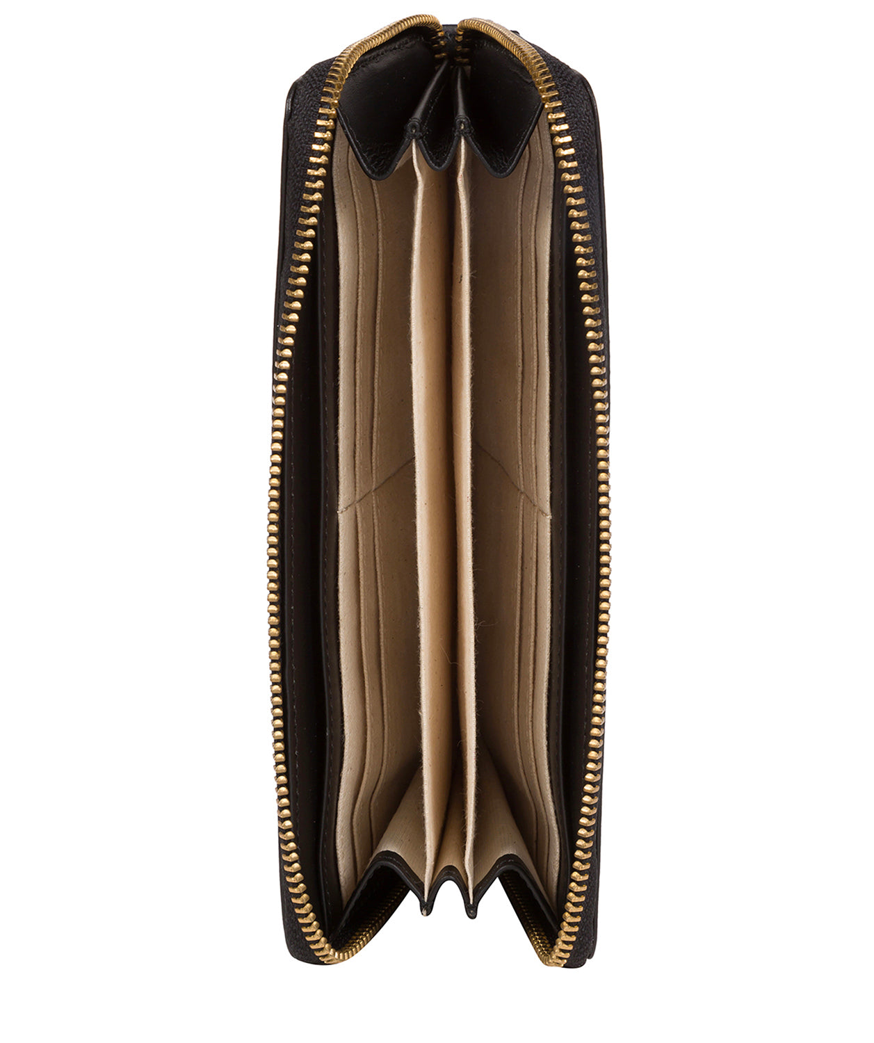 'Nimes' Black Leather Purse