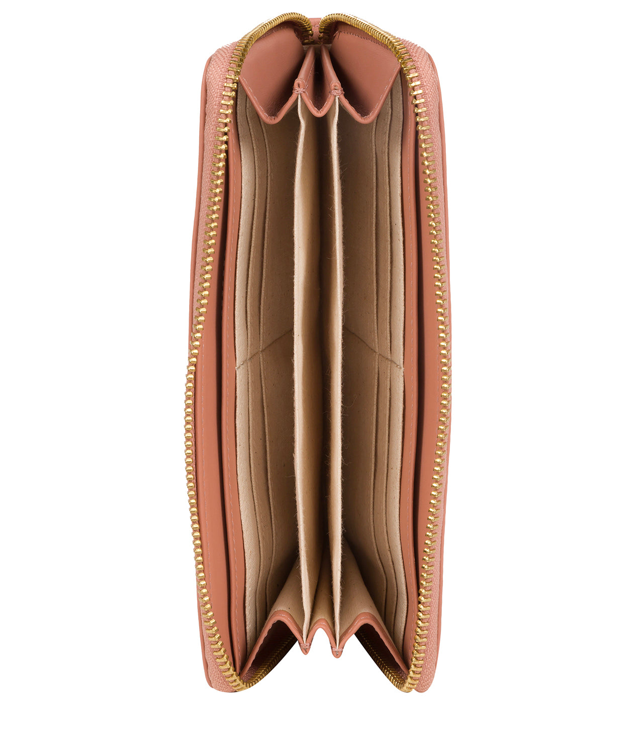 'Nimes' Misty Rose Leather Purse