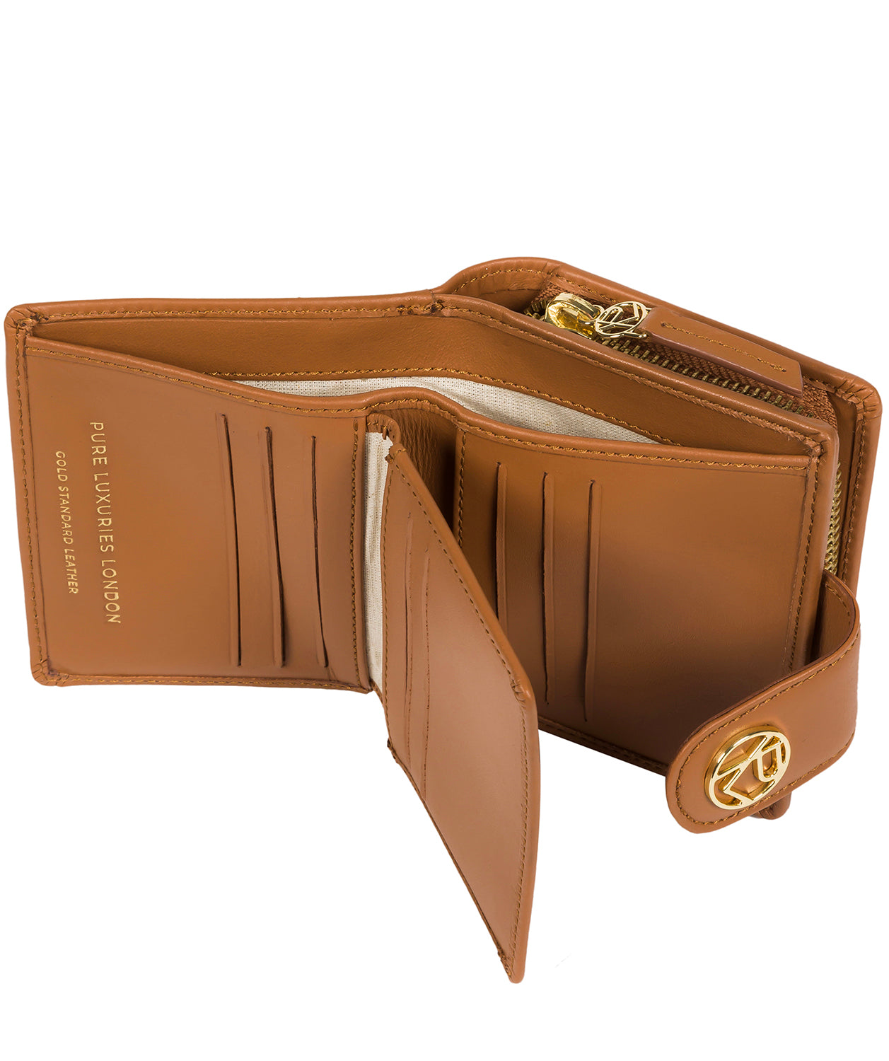 'Avignon' Saddle Tan Leather Purse